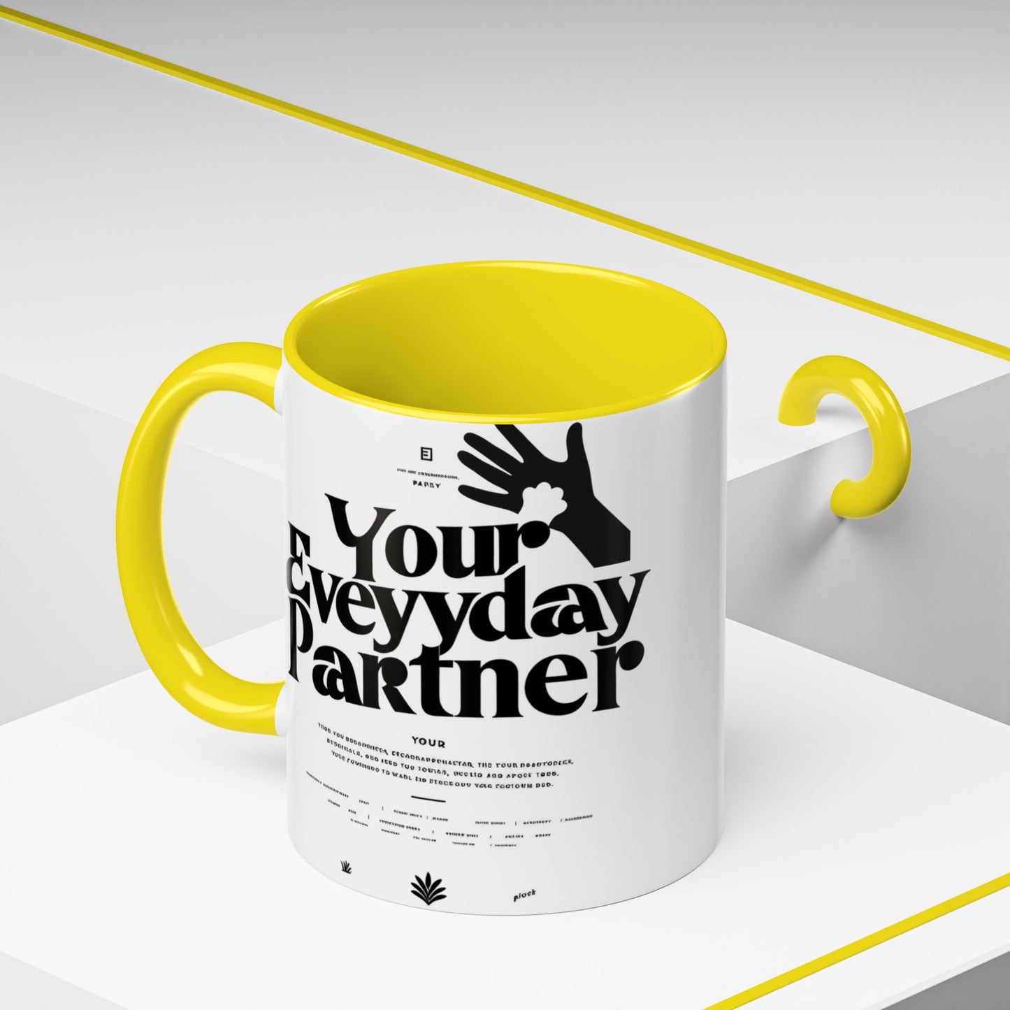 Accent Coffee Mug 11oz, 15oz_ N3* Series ACM11OZ PT2WW023_ Limited Edition Perfect Blend of Style by WesternWaves: