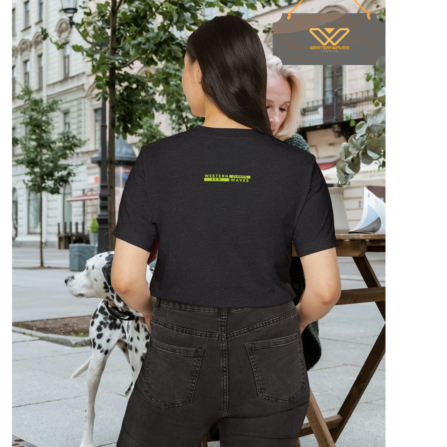 Eco-Friendly Unisex T-Shirt_ N7* Series ECOFUSTS PT2WW001_ Limited Edition Eco-Friendly T-Shirt by WesternWaves: