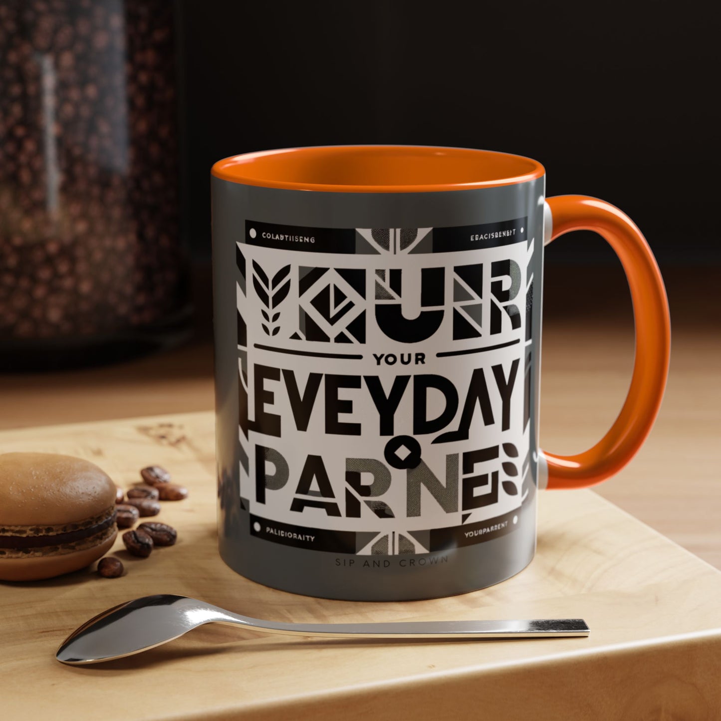 Accent Coffee Mug 11oz _ N3* Series ACM11OZ PT2WW021_ Limited Edition Perfect Blend of Style by WesternWaves: