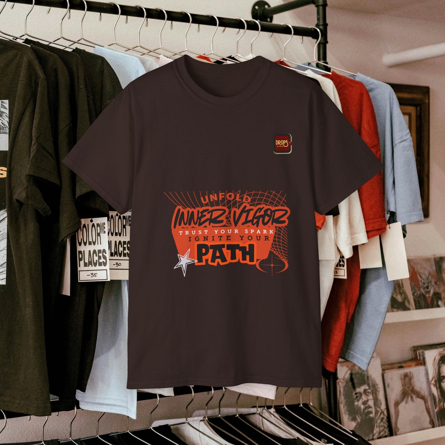 Inspirational Unisex Ultra Cotton Tee_ N6+ Series IPUSUCTEE PT2WW001_ Limited Edition by WesternWaves: