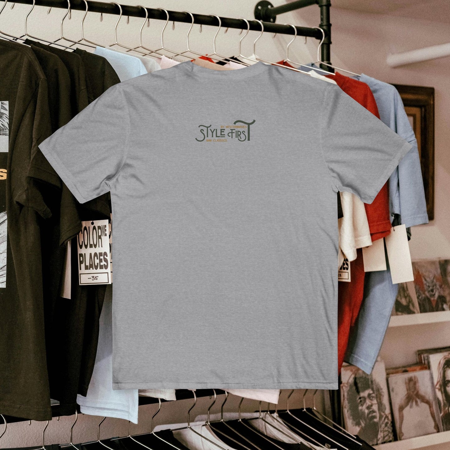 Men's Very Important Tee_ N3+ Series MVITEE PT2WW001_ Limited Edition Paddy's Day Vibrations by WesternWaves: