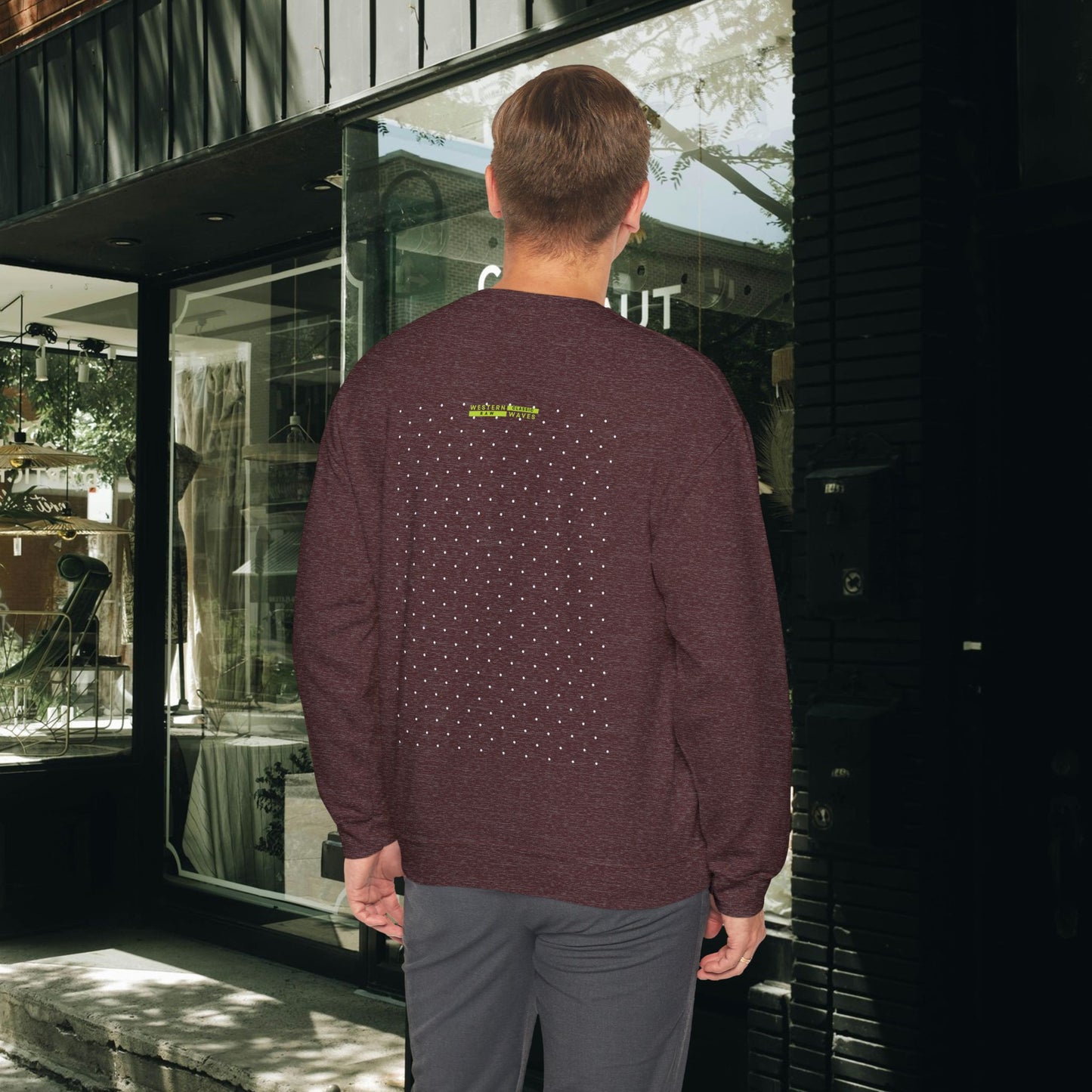 Unisex Heavy Blend™ Crewneck Sweatshirt_ N2 Series UHBCSS PT2WW019_ Limited Edition Pure Luxury By WesternWaves: