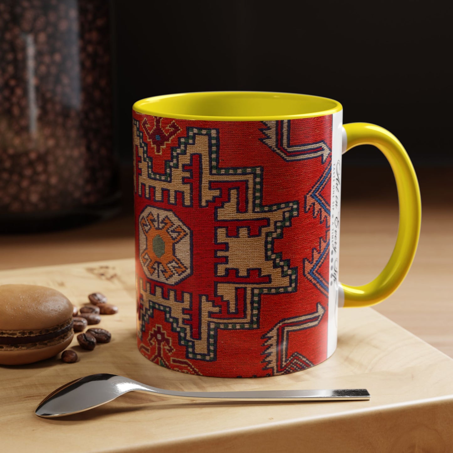 Accent Coffee Mug 11, 15oz_ N3+ Series ACM11OZ PT2WW019_ Limited Edition Perfect Blend of Style by WesternWaves: