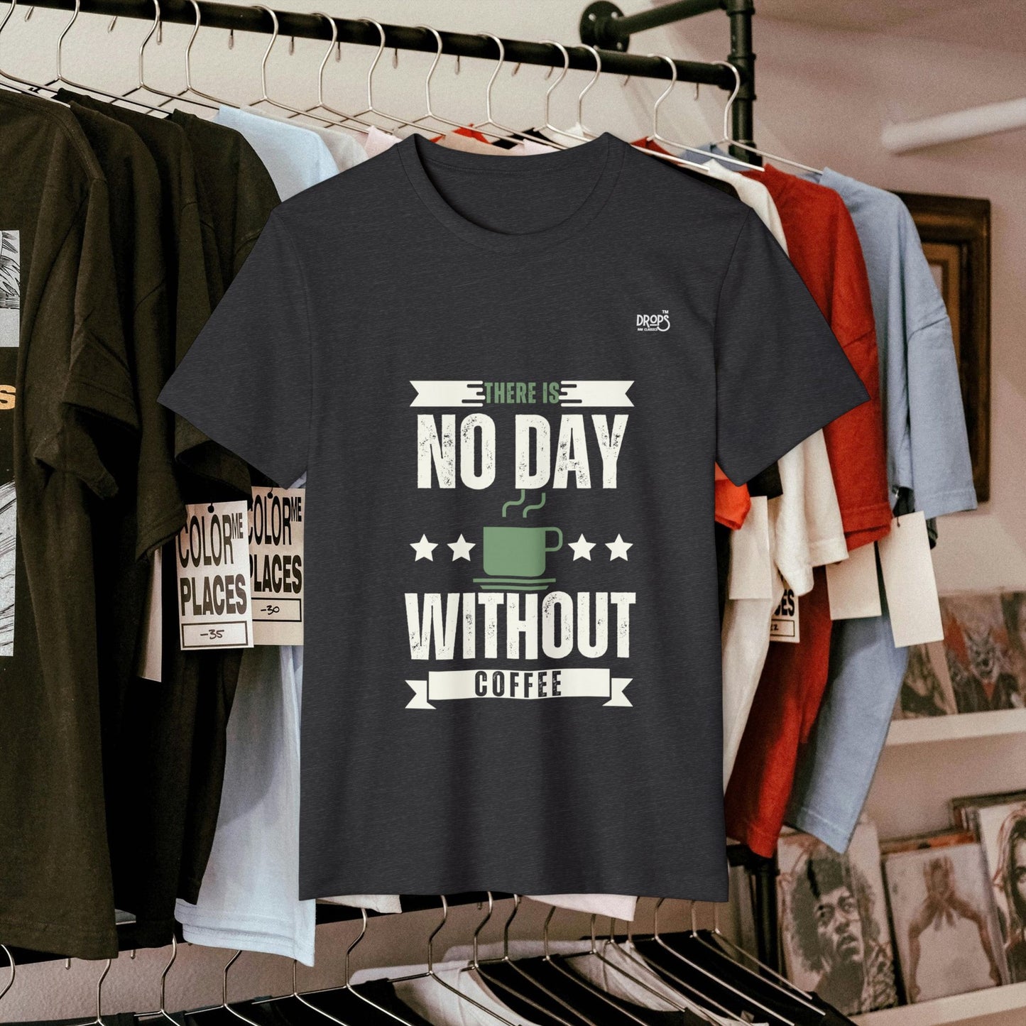 Unisex Recycled Organic T-Shirt_ N7* Series USRCOTS PT2WW001_ Limited Edition by WesternWaves: