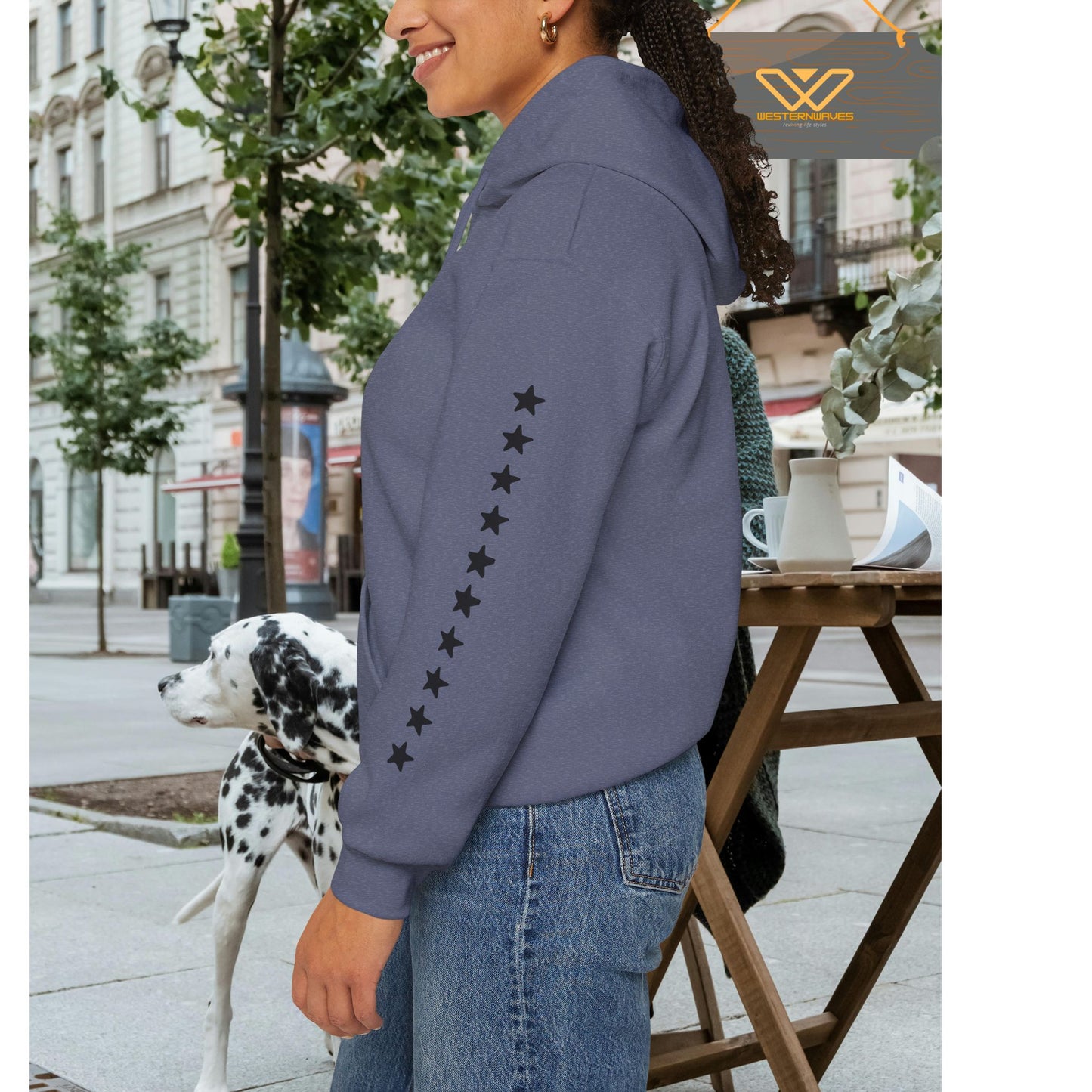 Unisex Heavy Blend™ Hooded Sweatshirt_ N3+ Series USHBHSS PT2WW006_ Limited Edition Pinnacle of Comfort & Style by WesternWaves: