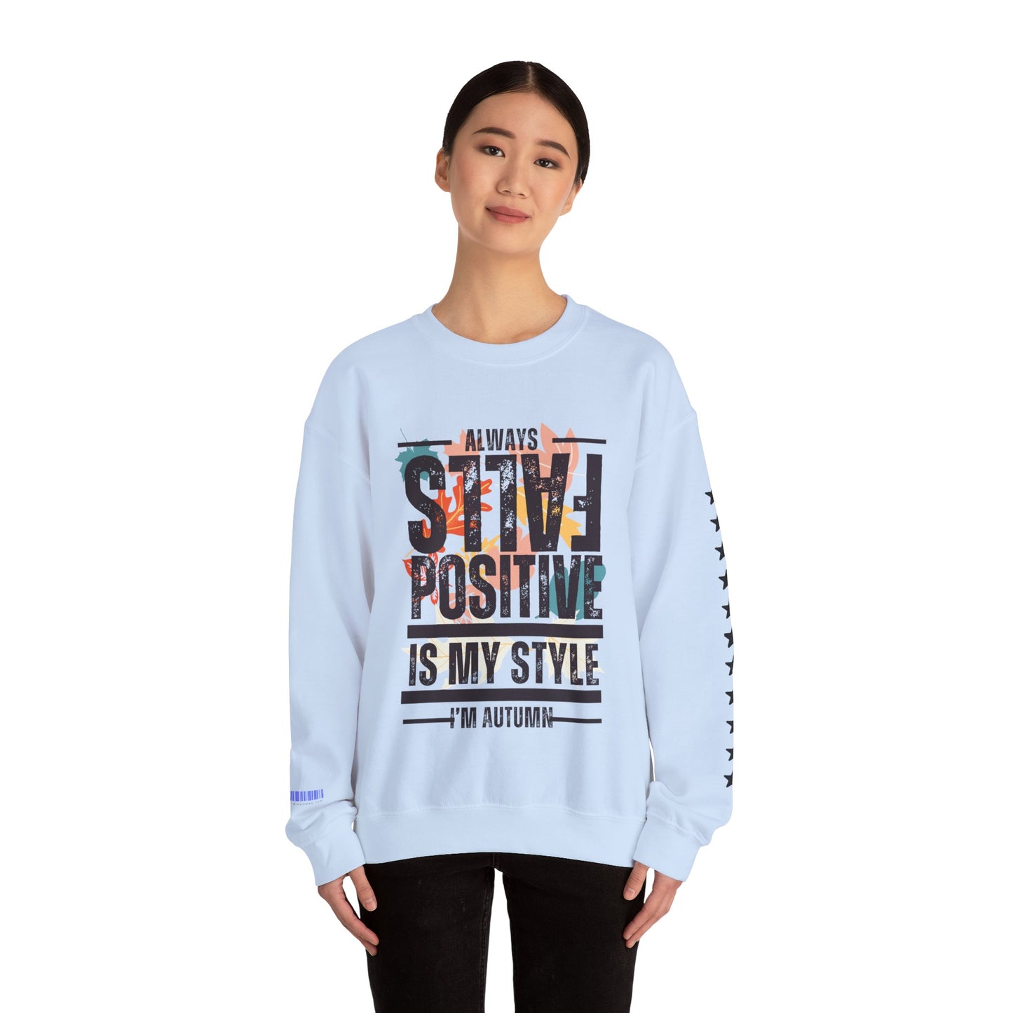 Unisex Heavy Blend™ Crewneck Sweatshirt_ N2+ Series UHBCSS PT2WW027_ Limited Edition Pure Luxury By WesternWaves: