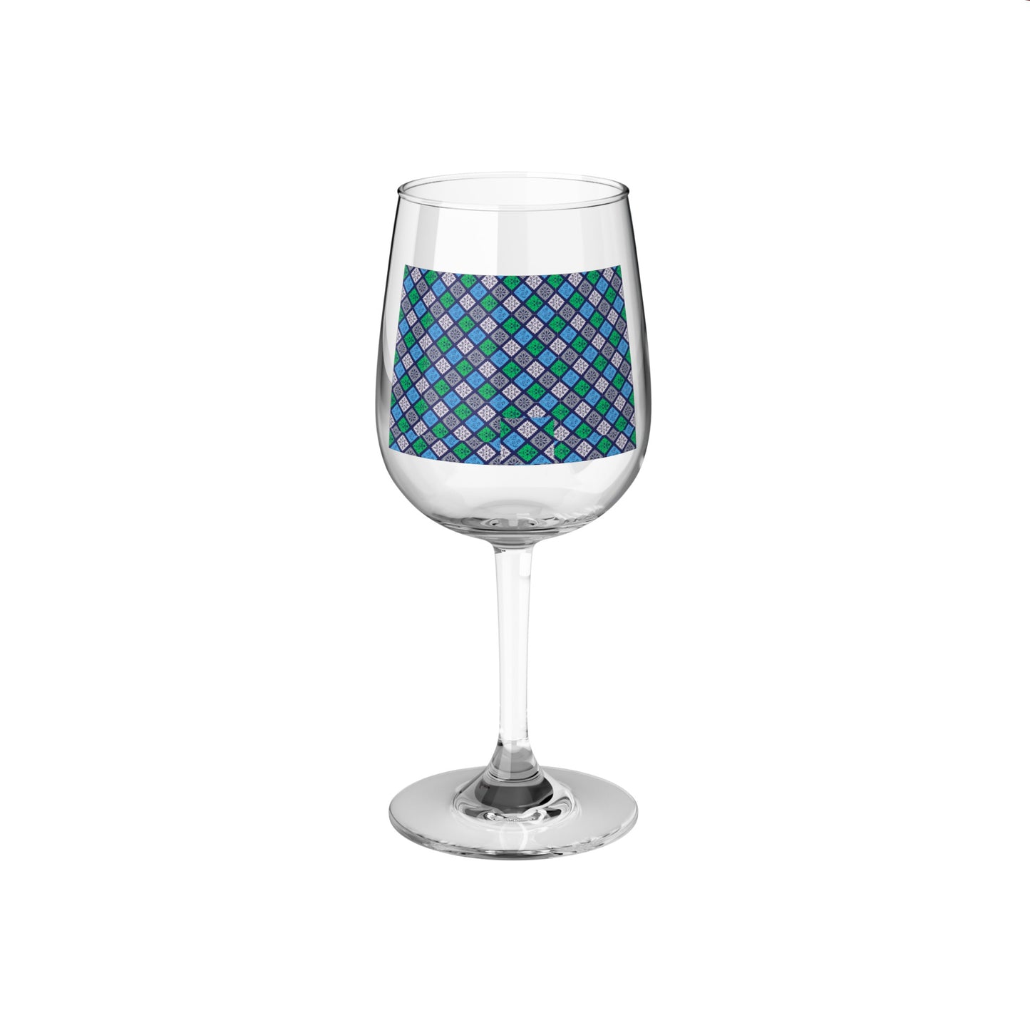 Wine Glass 12oz – N+ Series SPW WG12OZ PT2WW014_ Limited Edition Treat by WesternWaves