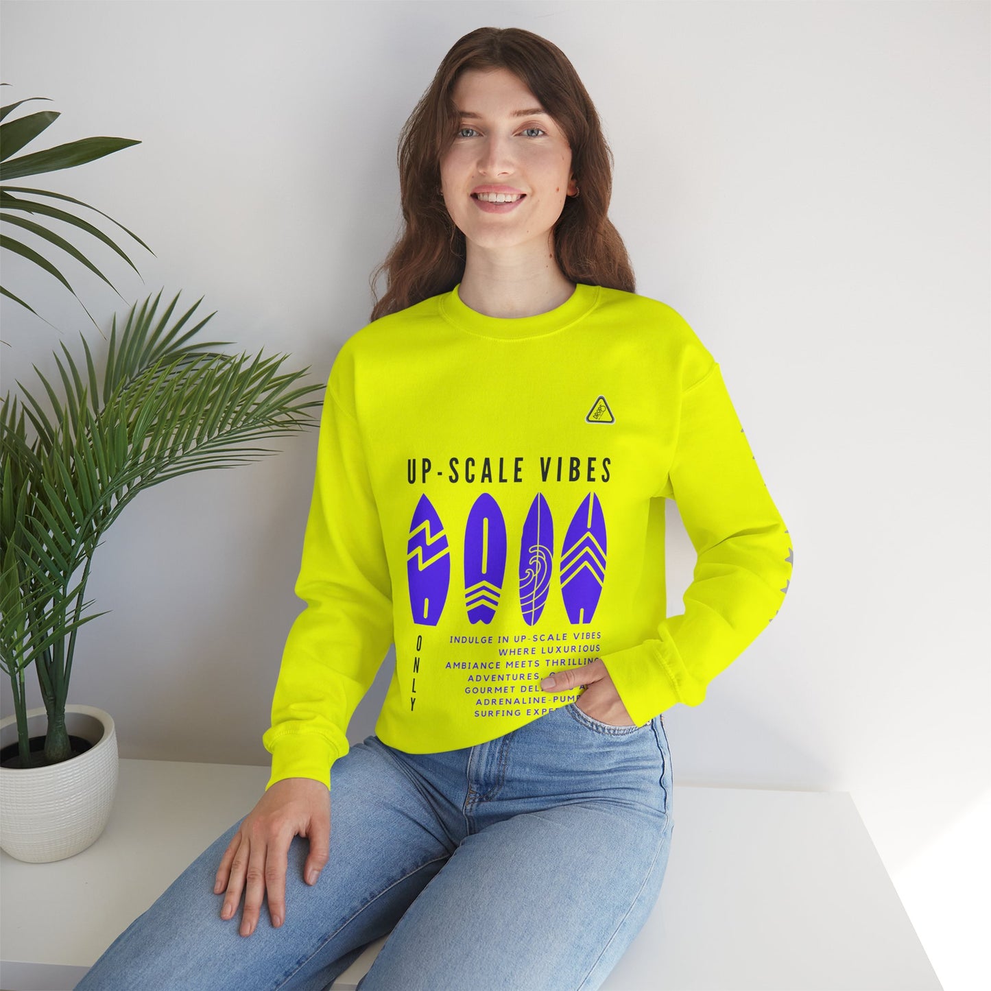 Unisex Heavy Blend™ Crewneck Sweatshirt_ N2 Series JBRW PT2WW001_Limited Edition Pure Luxury by WesternWaves: