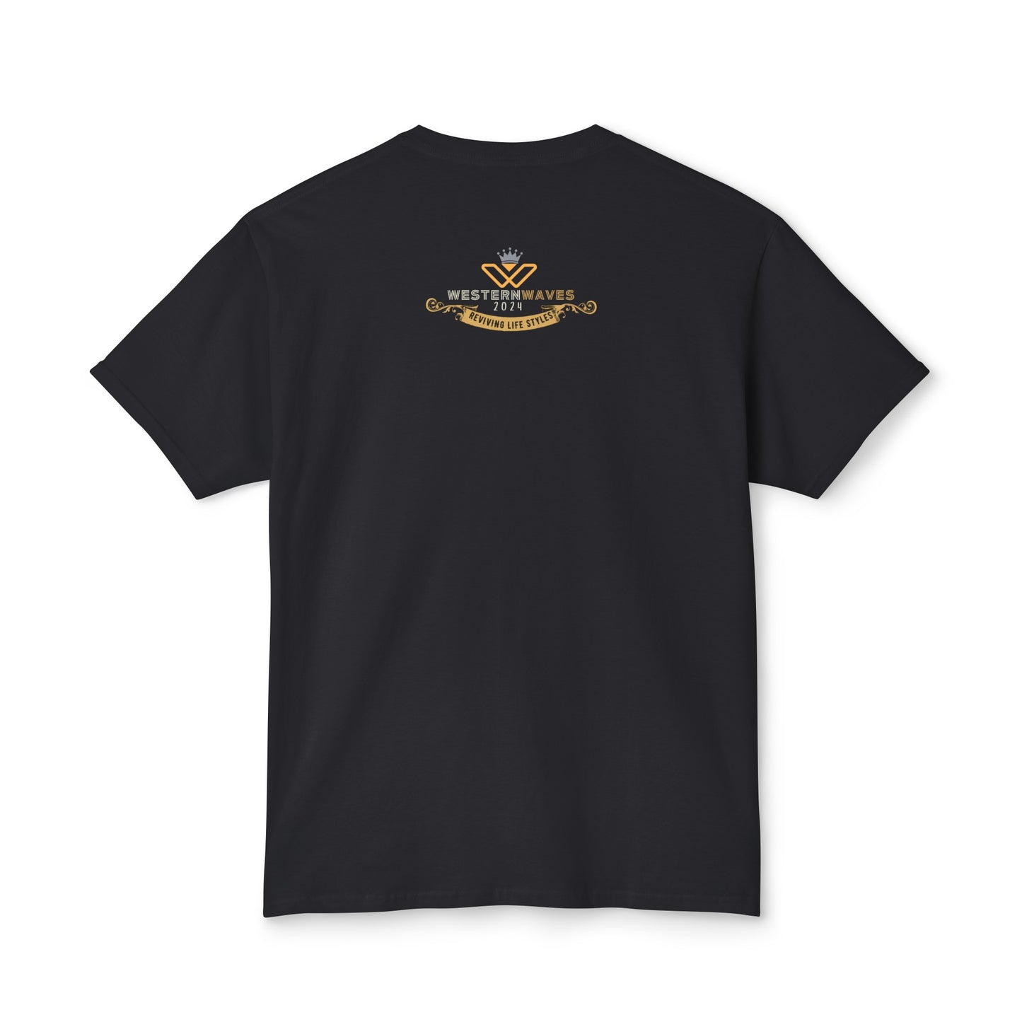 Unisex HD Cotton™ T-shirt_ N+ Series USHDCTS PT2WW002_ Limited Edition Unisex HD Cotton™ T-shirt by WesternWaves