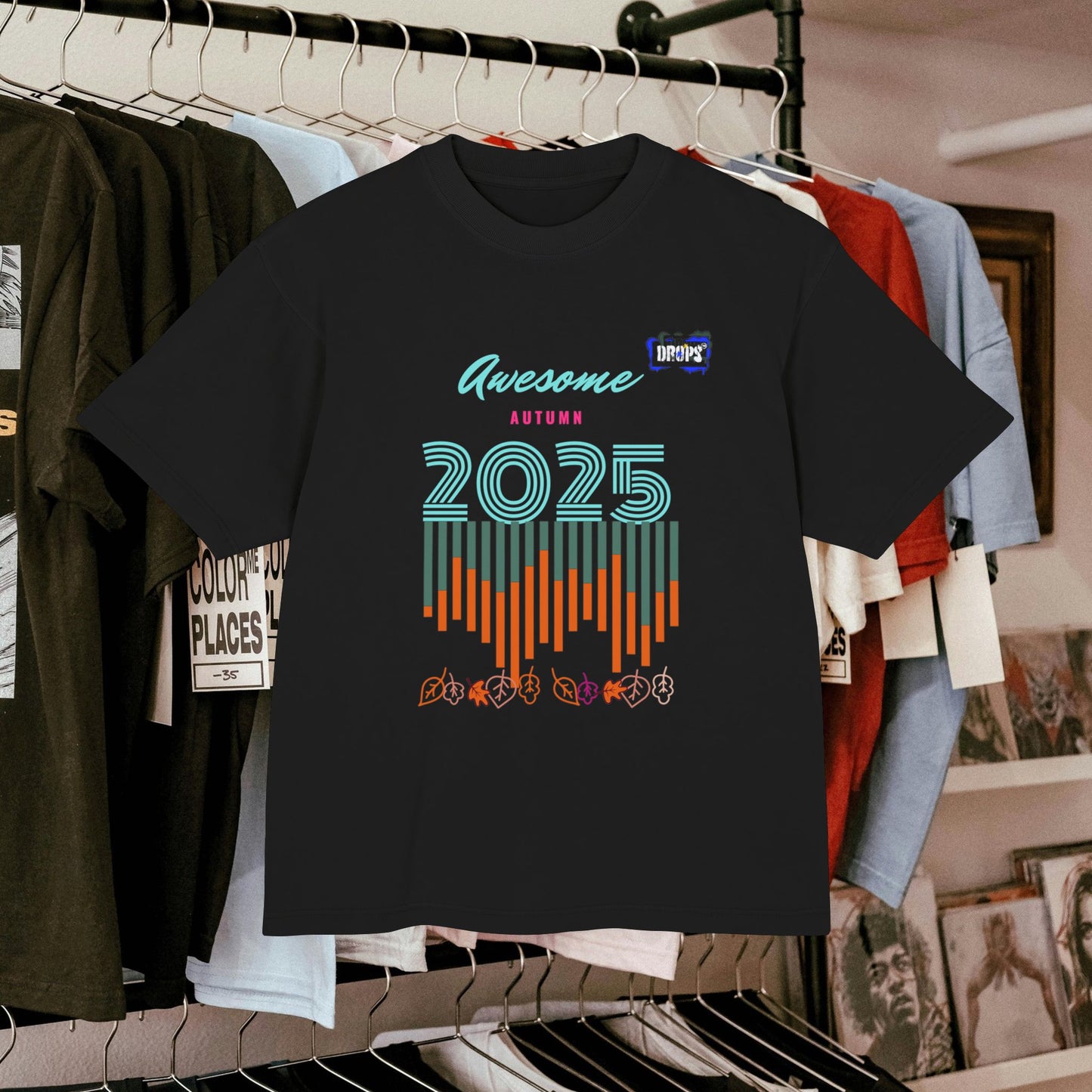 Unisex Urban Heavy Tee_ N5+ Series USUBANHTEE PT2WW001_ Limited Edition by WesternWaves: