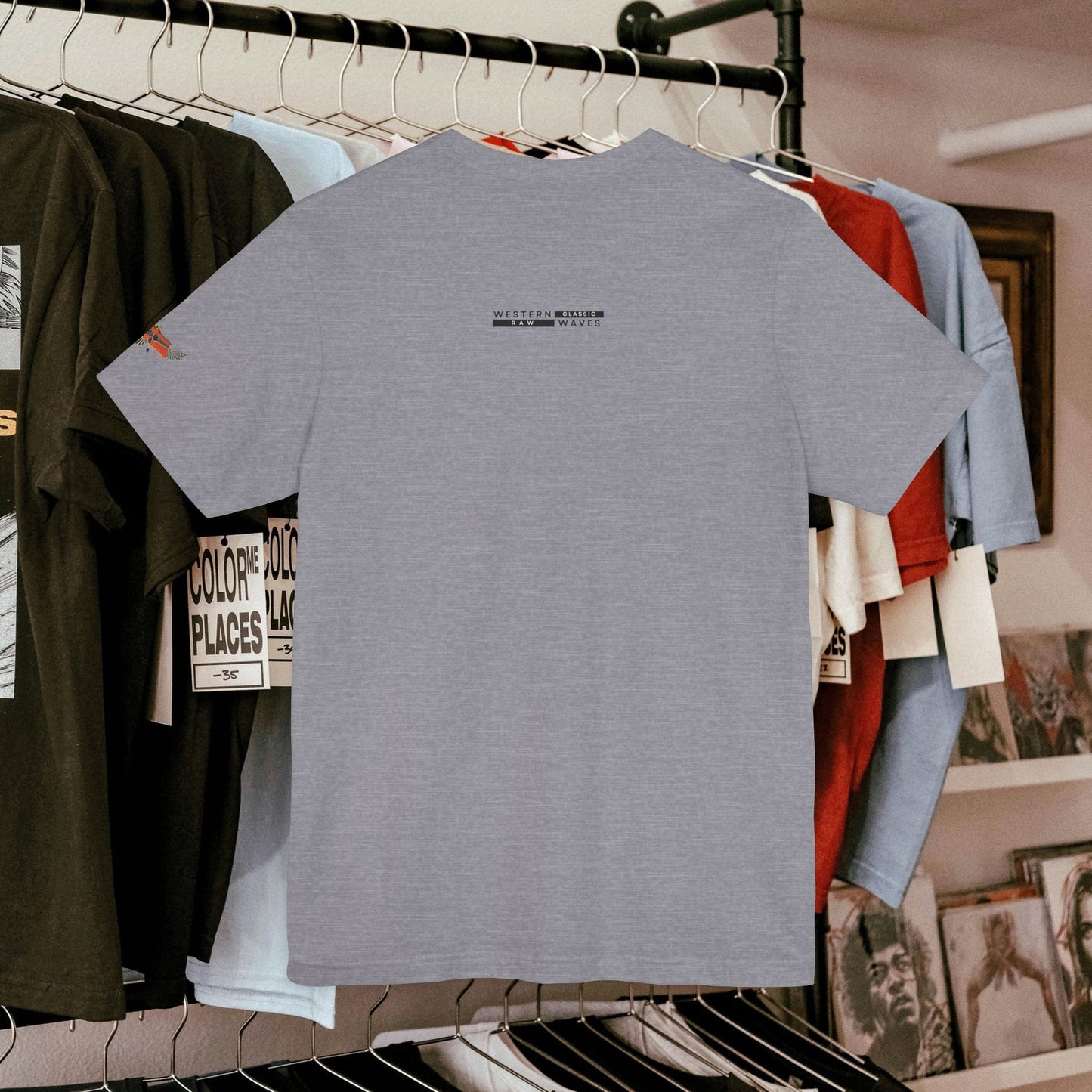 Unisex Jersey Short Sleeve Tee_ N2 Series PT2WW003_Limited Edition by WesternWaves: