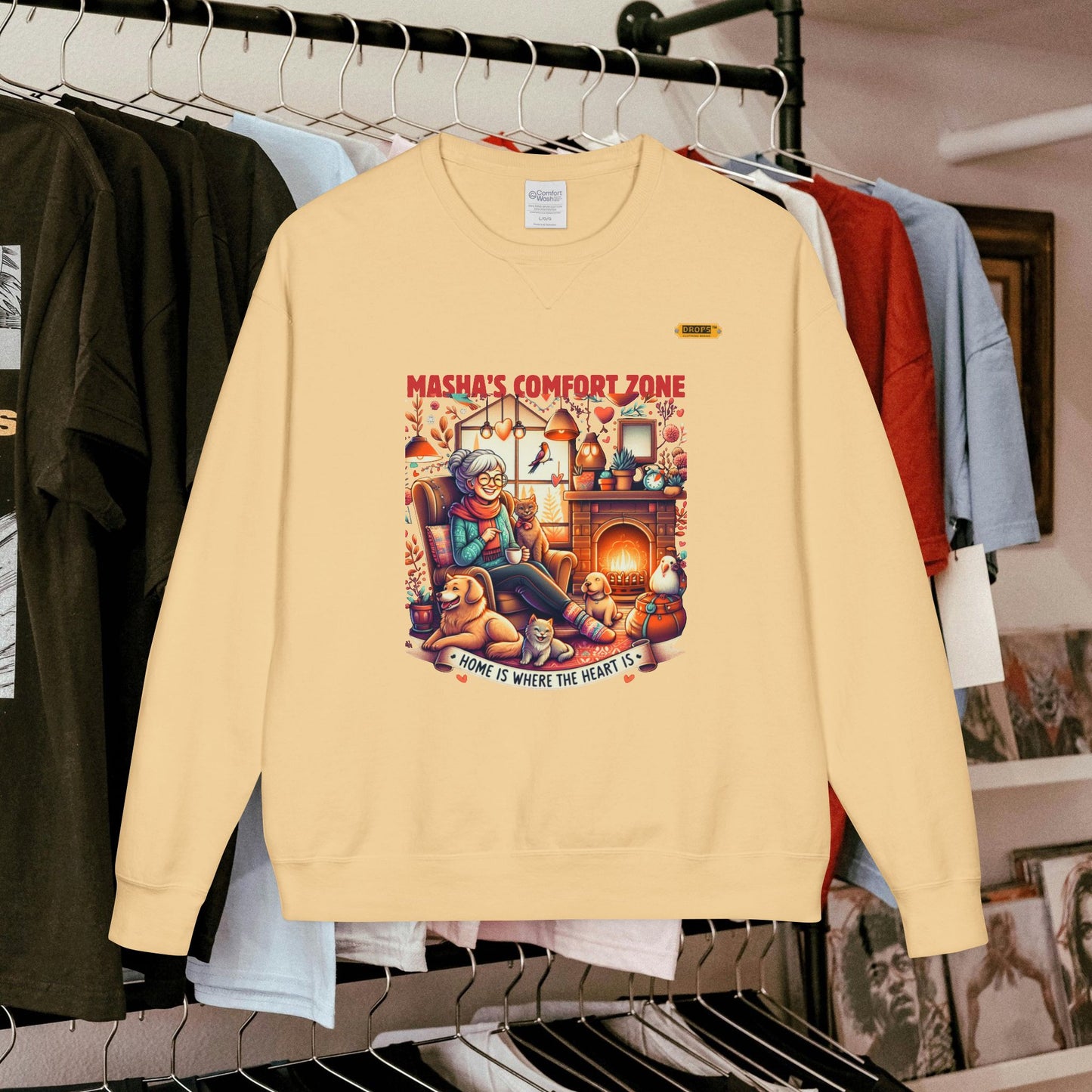 Crewneck Sweatshirt_ N7* Series CNSS PT2WW001_ Limited Edition Gift for Her, by WesternWaves: