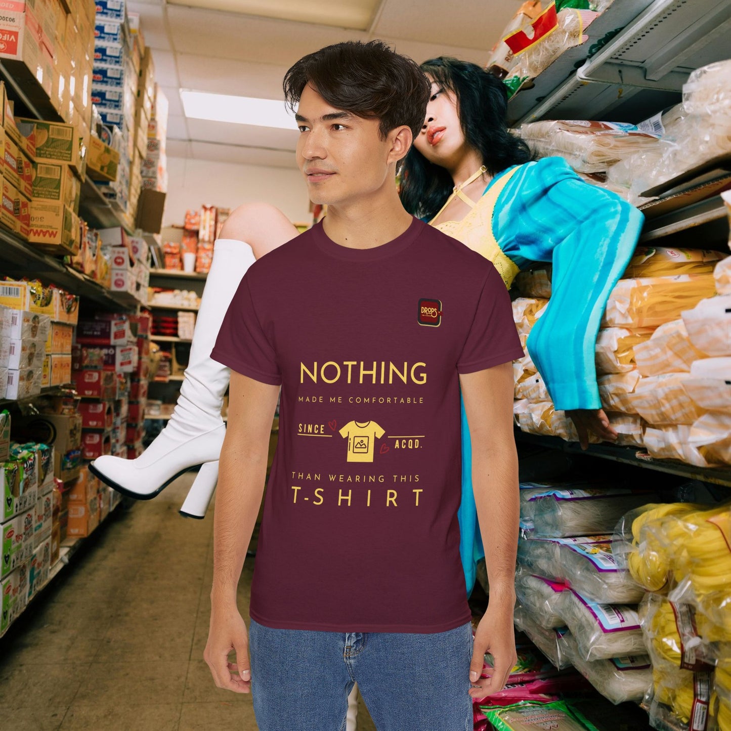 Comfort Graphic Tee_ N7+ Series CGTEE PT2WW001_ Limited Edition by WesternWaves: