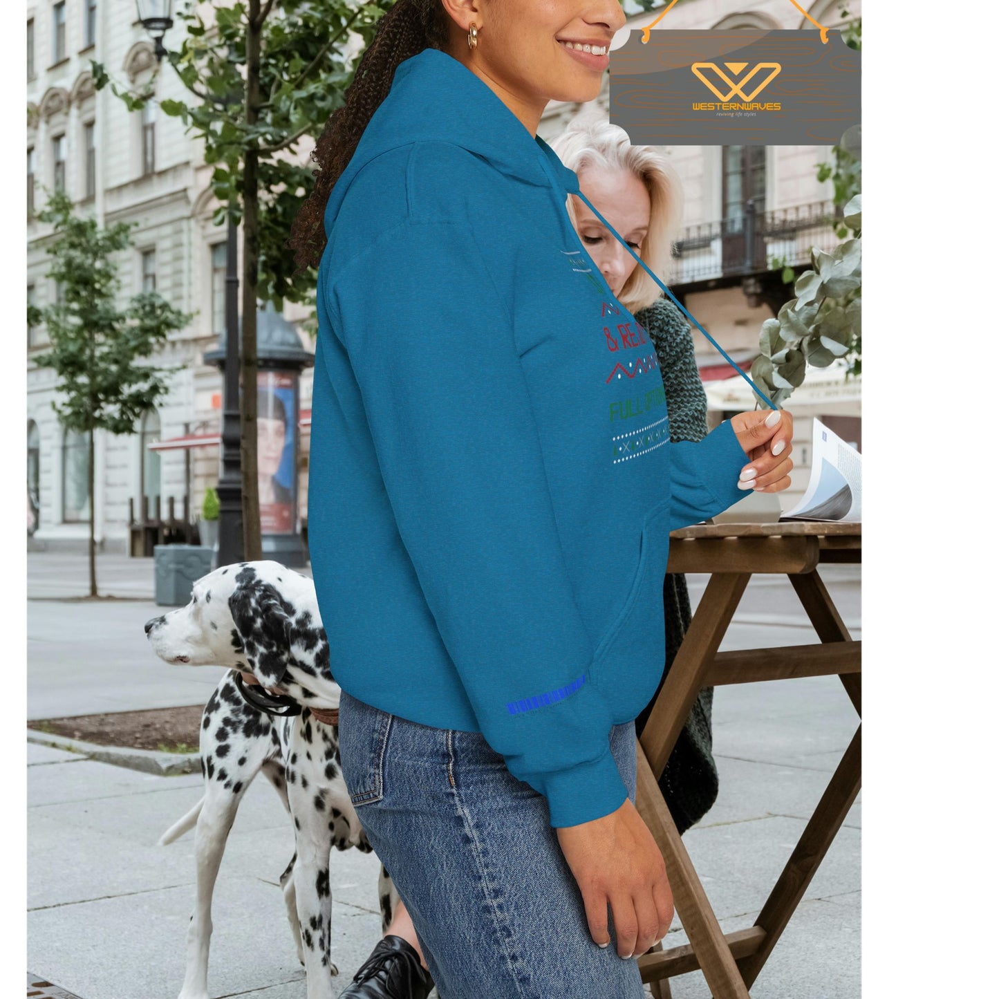 Unisex Heavy Blend™ Hooded Sweatshirt_ N2+ Series USHBHSS PT2WW007_Limited Edition Pinnacle of Comfort & Style by WesternWaves: