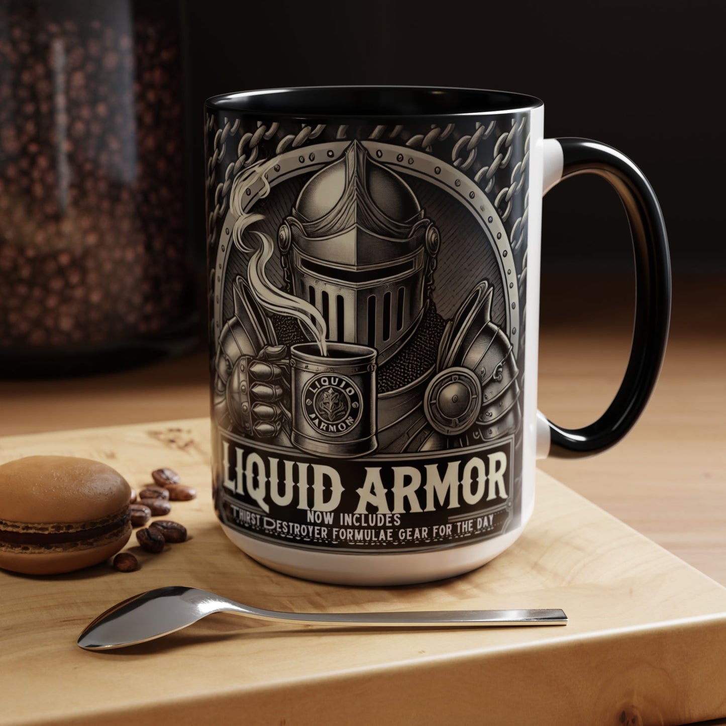 Accent Coffee Mug 11, 15oz_ N3+ Series ACM11OZ PT2WW0002_ Vibrant Limited Edition Design by WesternWaves: