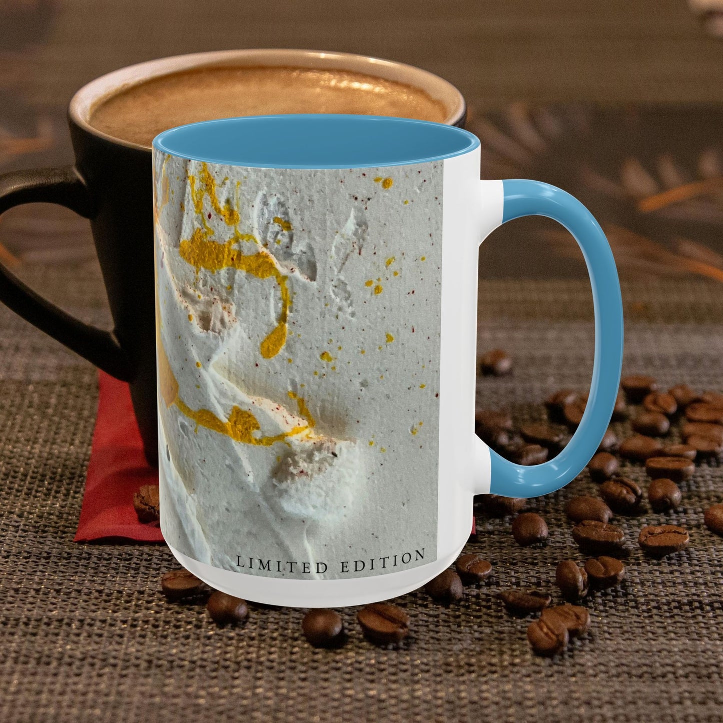 Accent Coffee Mug 11oz_ NSeries ACM11OZ PT2WW015_ Vibrant Limited Edition Design by WesternWawes