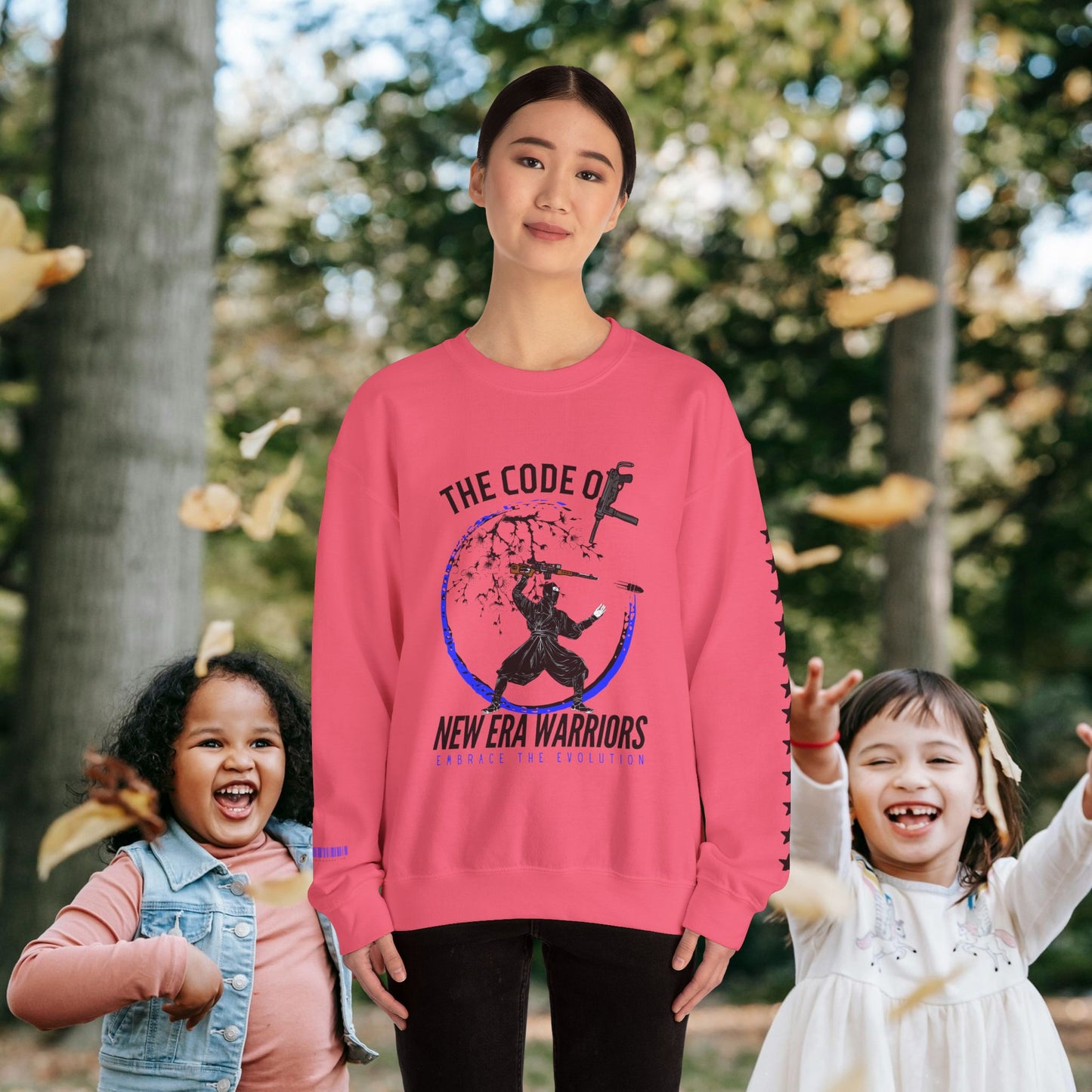 Unisex Heavy Blend™ Crewneck Sweatshirt_ N3+ Series UHBCSS PT2WV010_ Limited Edition Timeless Style by WesternWaves: