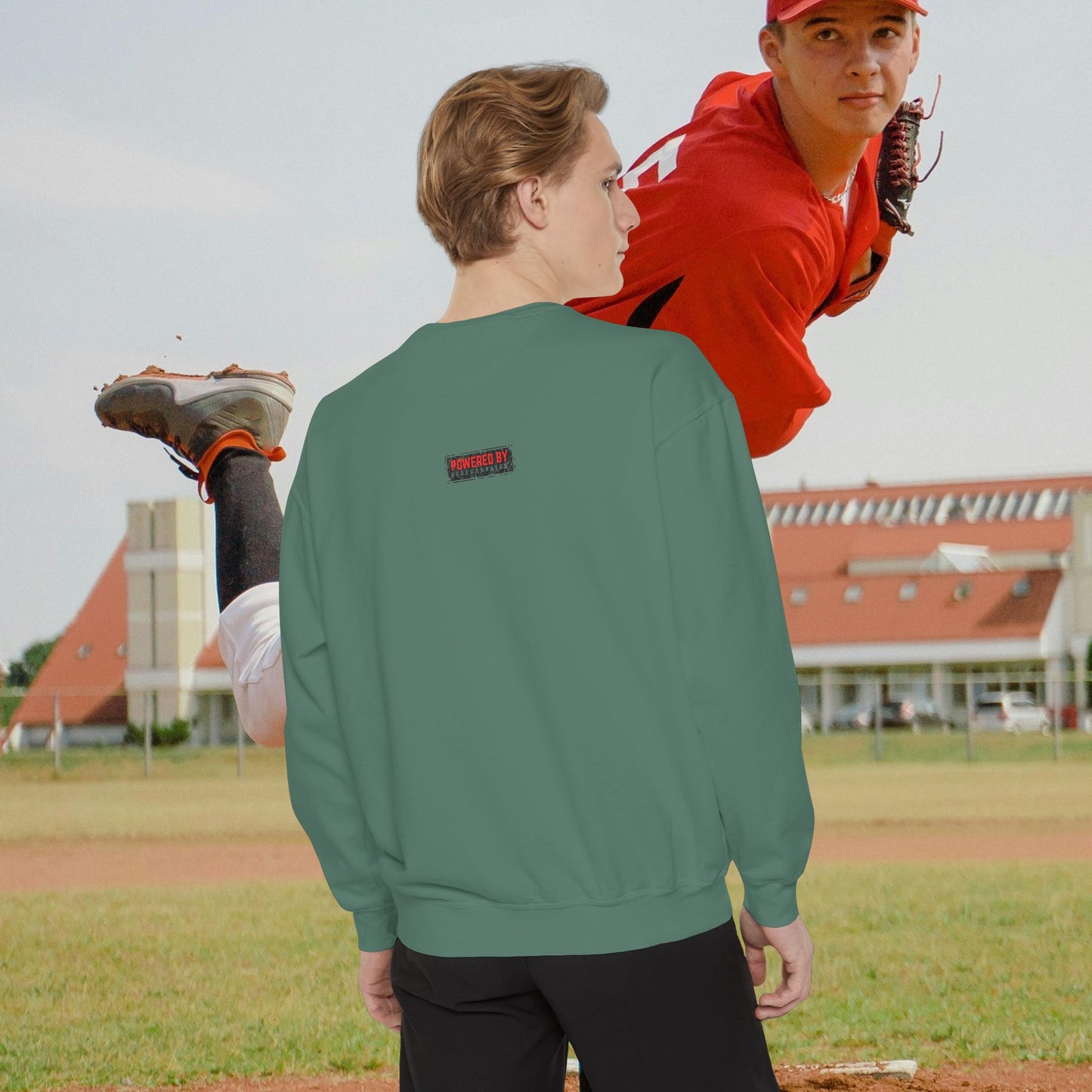 Unisex Garment-Dyed Sweatshirt_ N2 Series USGDSS PT2WW002_ Limited Edition Masterpiece of ‘ZeztZ’ Sports Brand _ Luxury & Casual Comfort by WesternWaves: