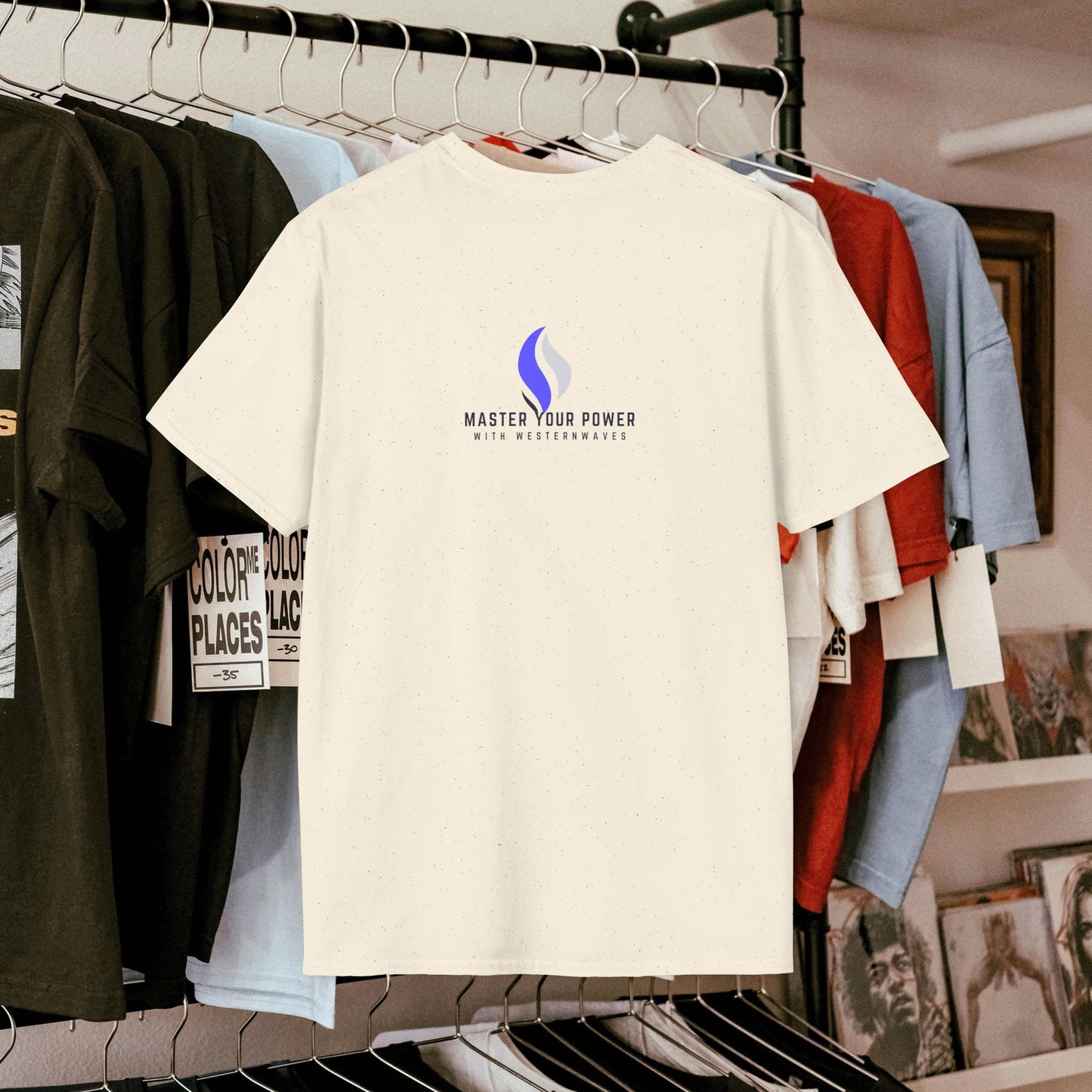 Unisex Softstyle T-Shirt_ N3+ Series USSTS FT2WW004_ Limited Edition by WesternWaves: