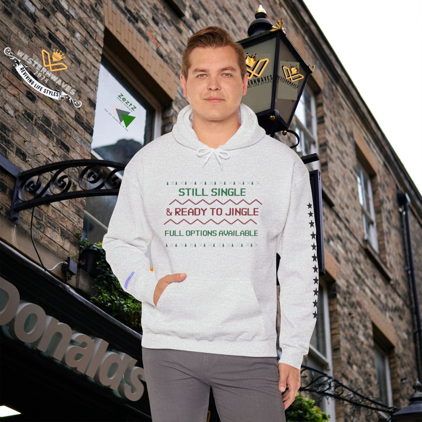 Unisex Heavy Blend™ Hooded Sweatshirt_ N2+ Series USHBHSS PT2WW007_Limited Edition Pinnacle of Comfort & Style by WesternWaves: