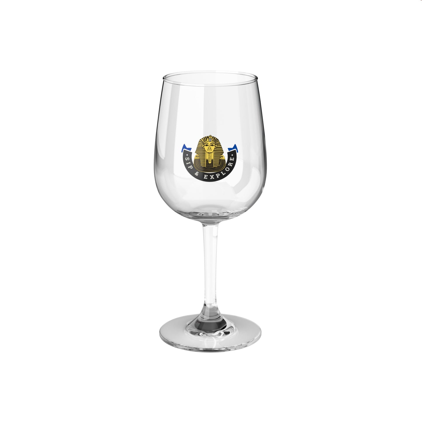 Wine Glass 12oz – N+ Series WG12OZ PT2WW005_ Limited Edition Treat by WesternWaves