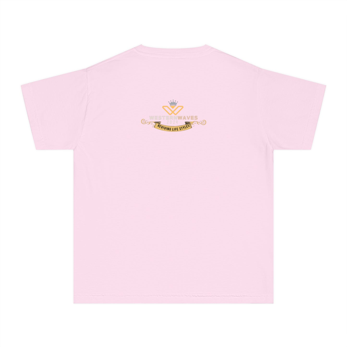 Youth Midweight Tee_ N2 Series YMT PT2WW005_ Limited Edition Durability & Lightweight Agility by WesternWaves: