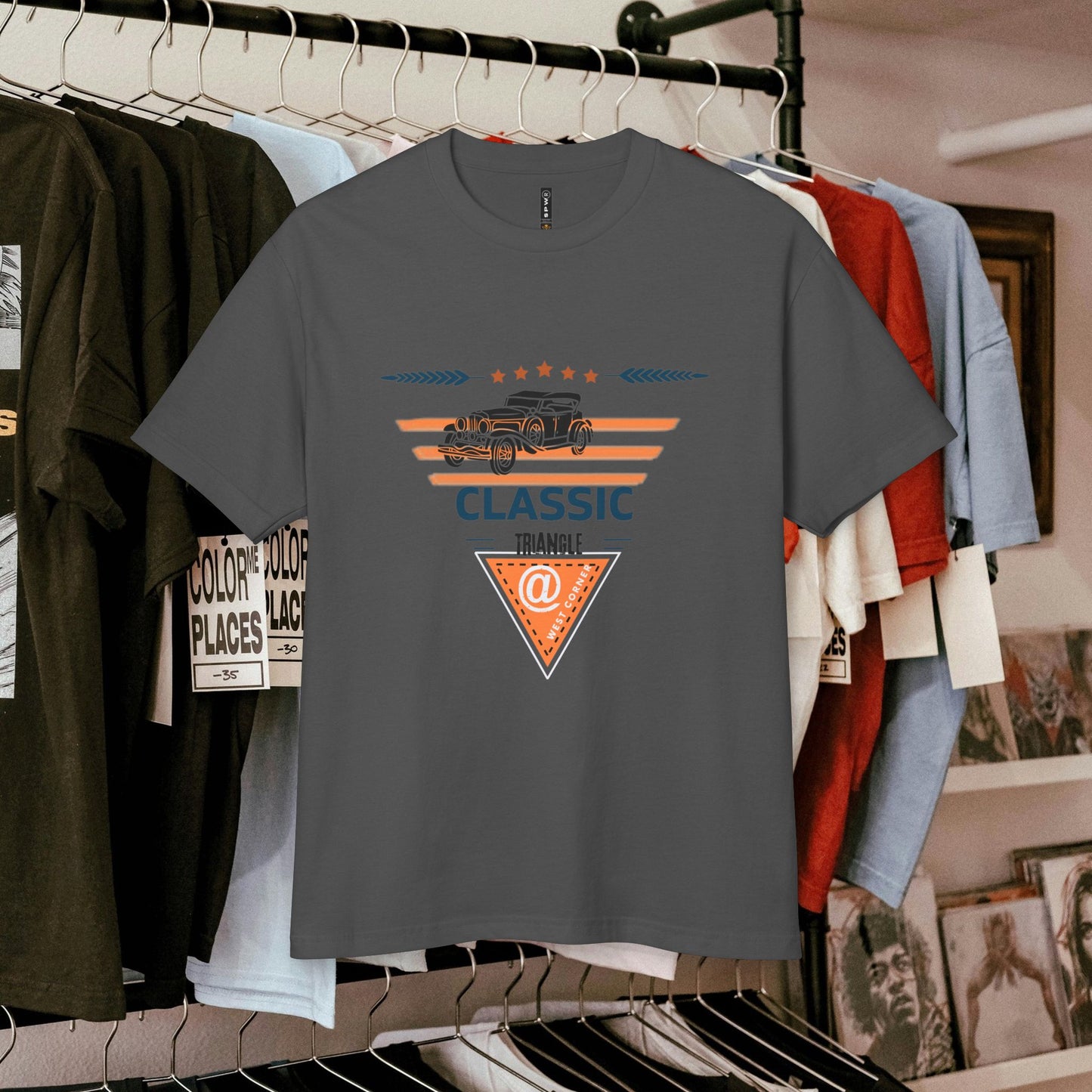 Unisex Garment-Dyed Heavyweight Cotton Tee_ N2* Series USGDHWCTEE PT2WW003_ Limited Edition Statement of Style by WesternWaves: