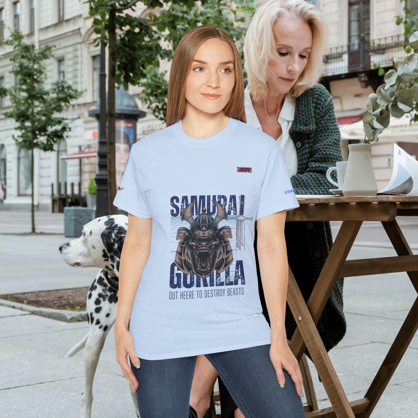 Unisex Ultra Cotton Tee_ Classic Comfort Unleashed_ N2 Series USUCTEE PT2WW004_ Limited Edition Maximum Comfort & Style by WesternWaves: