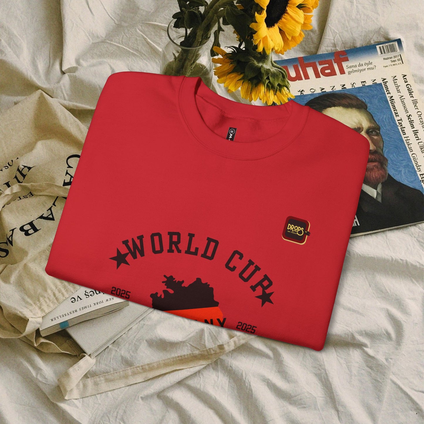 Unisex Sweatshirt_ N7+ Series USSS PT2WW001_ Germany The Winner by Default_ Limited Edition by WesternWaves: