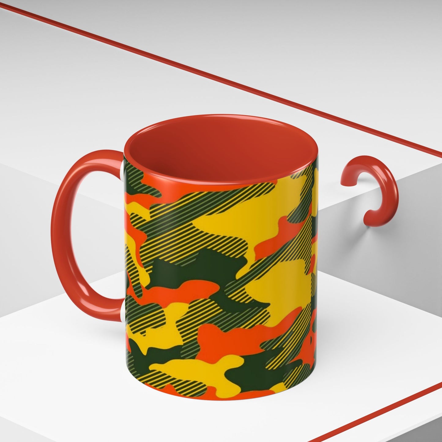 Accent Coffee Mug 11oz, 15 oz_ N2 Series ACM11OZ PT2WW001_ Vibrant Limited Edition Design by WesternWawes