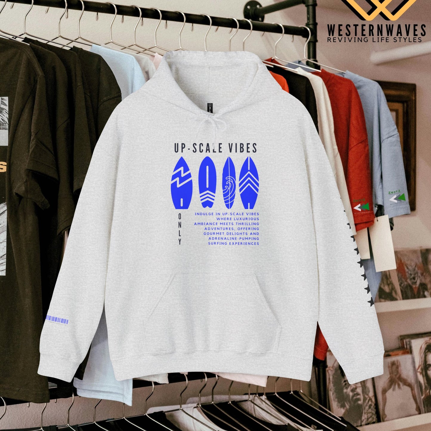 Unisex Heavy Blend™ Crewneck Sweatshirt_ N3+ Series UHBCSS PT2WW008_ Limited Edition Comfort & Style by WesternWaves: