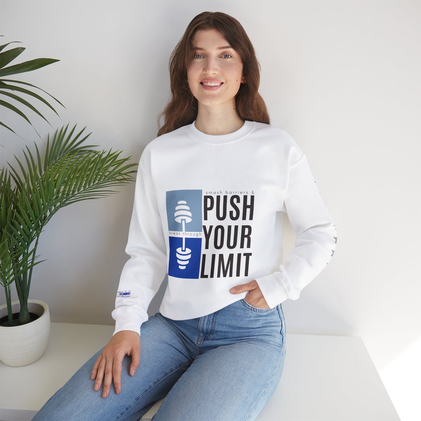 Unisex Heavy Blend™ Crewneck Sweatshirt_ N+ Series UHBCSS PT2WW027_ Limited Edition by WesternWaves: