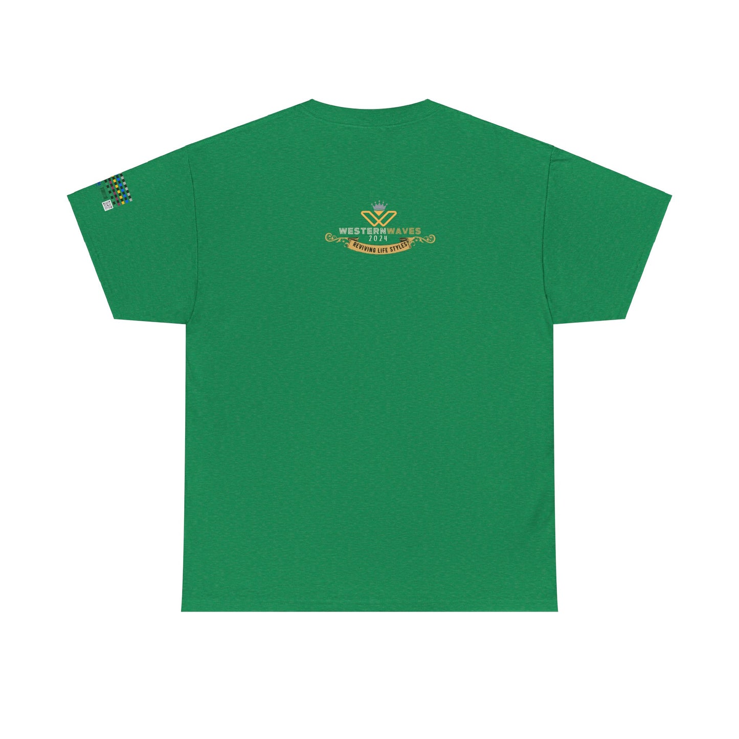 Unisex Heavy Cotton Tee_ Crafted from premium 100% cotton_ N+ Series UHCT PT2WV006_ Limited Edition by WesternWaves: