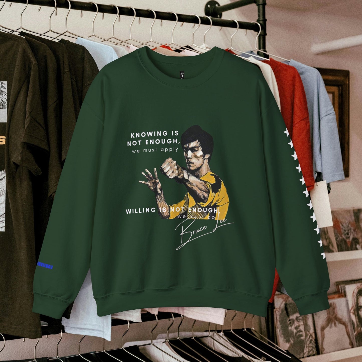 Unisex Heavy Blend™ Crewneck Sweatshirt_ N2+ Sports Series UHBCSS PT2WW009_ Limited Edition ‘Zeztz’ Brand Sports Elements by WesternWaves: