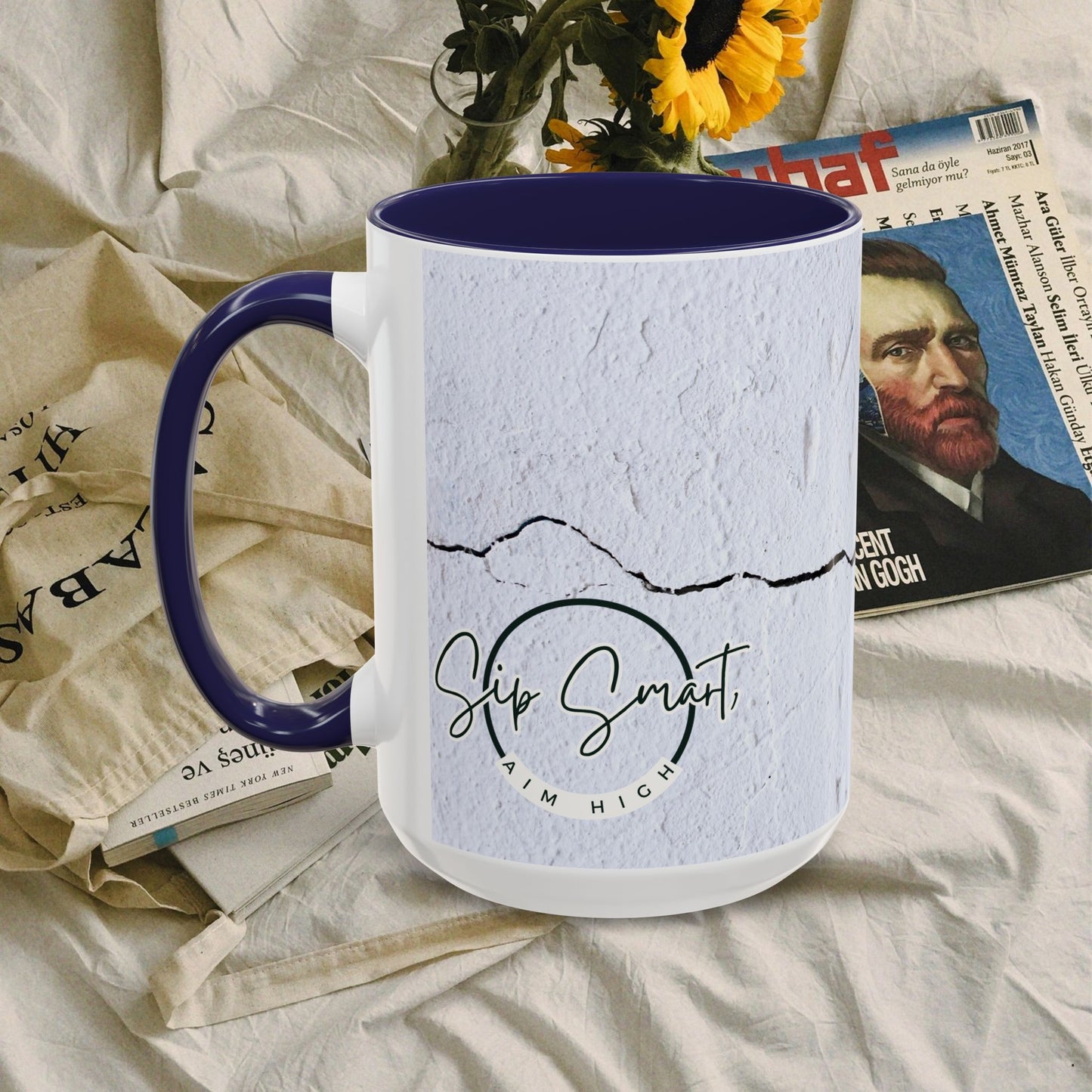 Black Mug (11oz, 15oz) _Back to School Series_ CBM PT2WW004_ Limited Edition Statement Piece by WesternWaves: