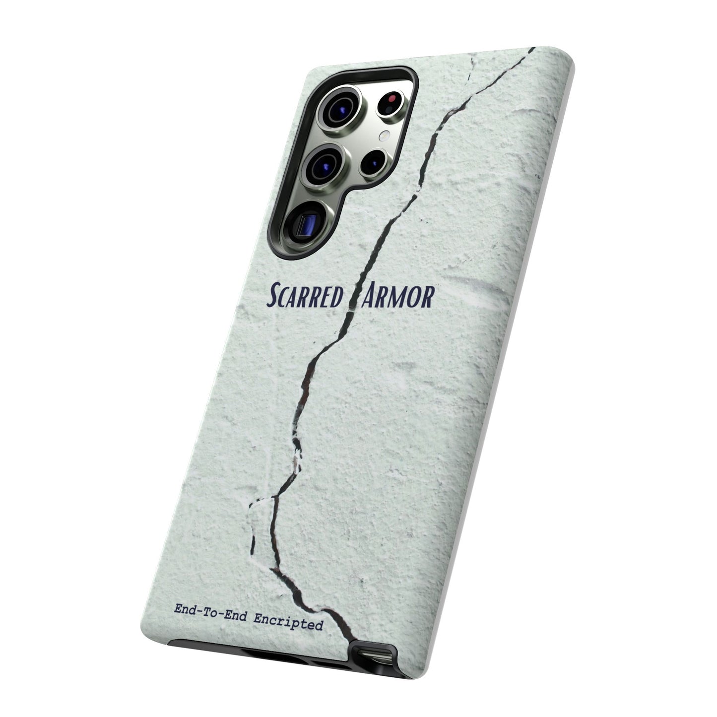 Tough Cases_ Samsung Galaxy Phone Case_ Series N8+ TCPCASE PT2WW003_ Limited Edition Scarred Armor Design Samsung Galaxy Phone Cases by WesternWaves: