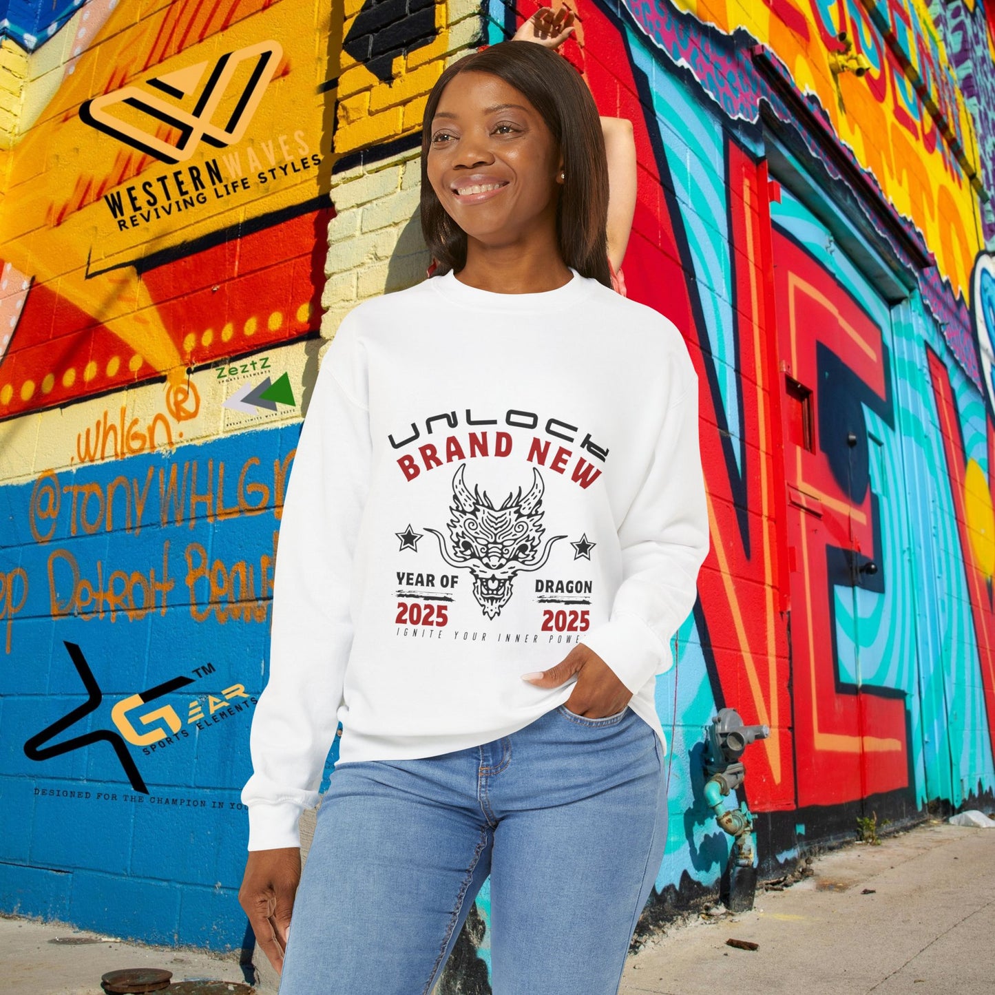 Seasonal Seller Unisex Sweatshirt_ N3+ Series SSSSPT2WW003_ Limited Edition Seasonal Offer by WesternWaves: