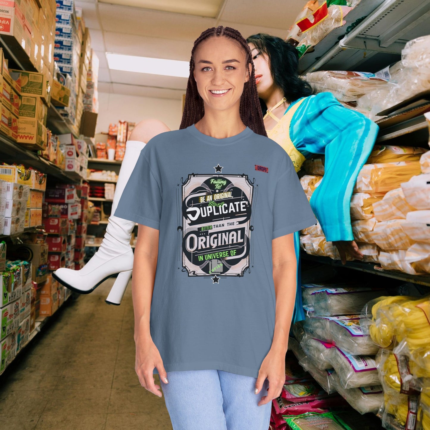 unisex garment-dyed t-shirt_ 09 July 2025_ Limited Edition Everyday Casual Wear by WesternWaves: