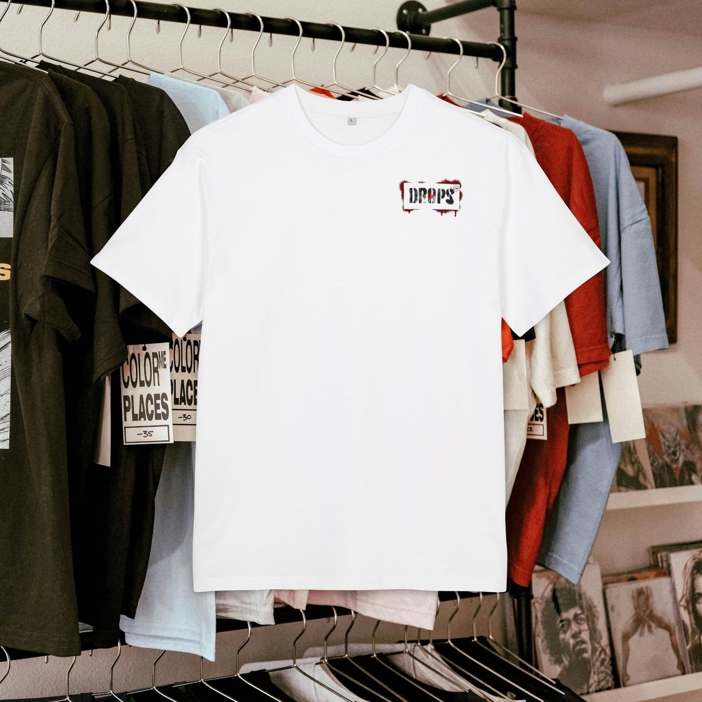 Unisex Heavy Oversize Tee_ N3+ Series USHBOZTEE Pt2WW0032_ Limited Edition Oversized Tee by WesternWaves: