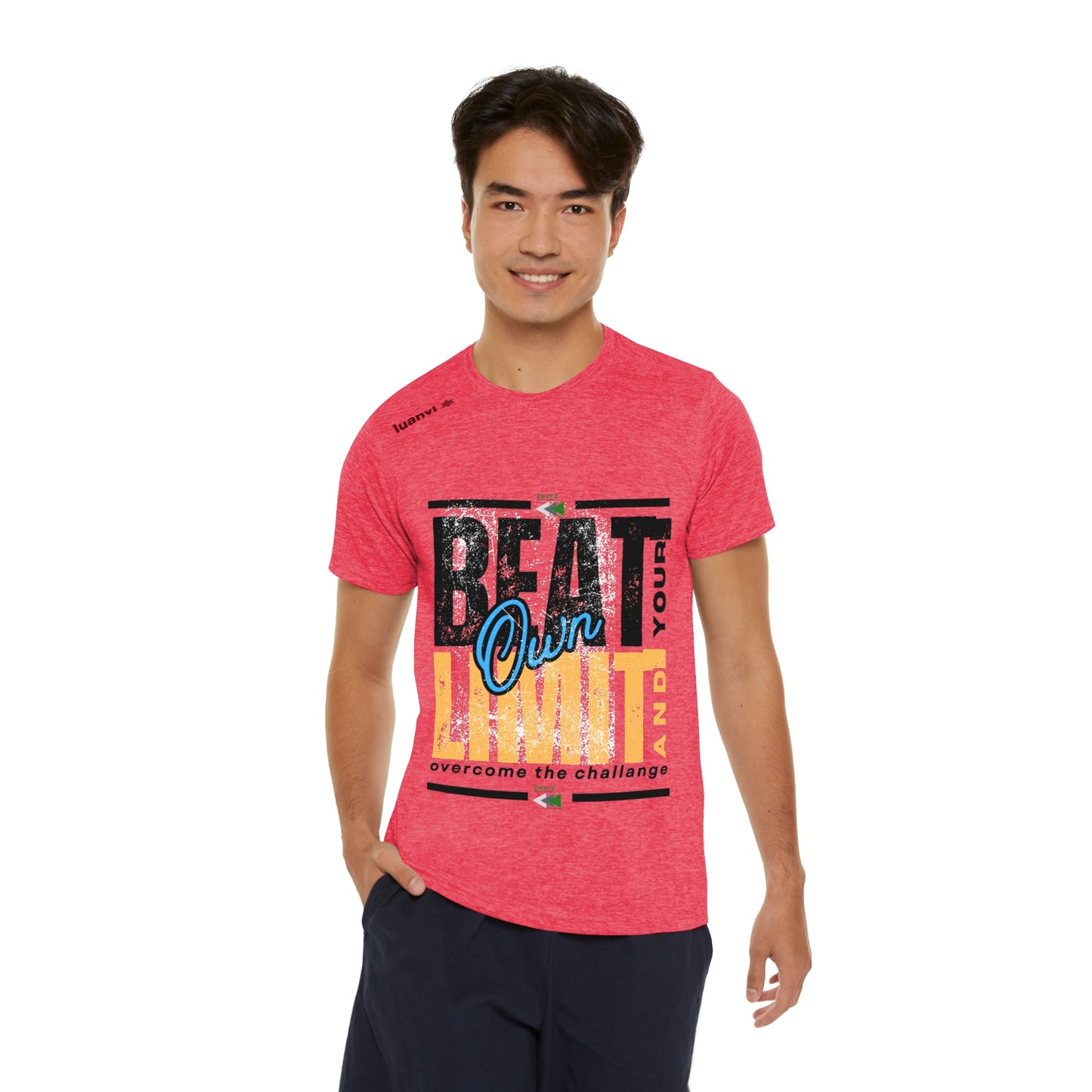 Men's Sports T-shirt_ N2+ Series MSTS PT2WW001_ Limited Edition ZeztZ Brand Men's Performance Sports T-shirt by WesternWaves: