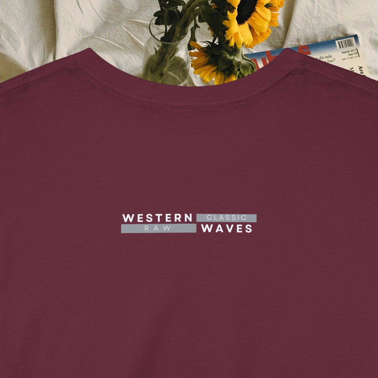 Unisex Heavy Cotton Tee_ 20 July 2025_ Limited Edition Unique Summer Wear_ by WesternWaves: