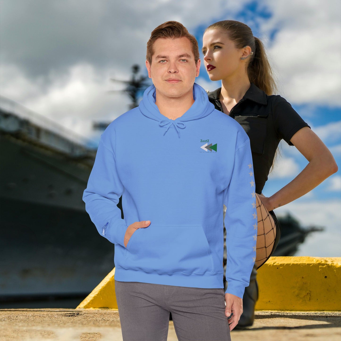 Unisex Heavy Blend™ Hooded Sweatshirt_ N+ Series USHBHSS PT2WW001_ Limited Edition by WesternWaves: