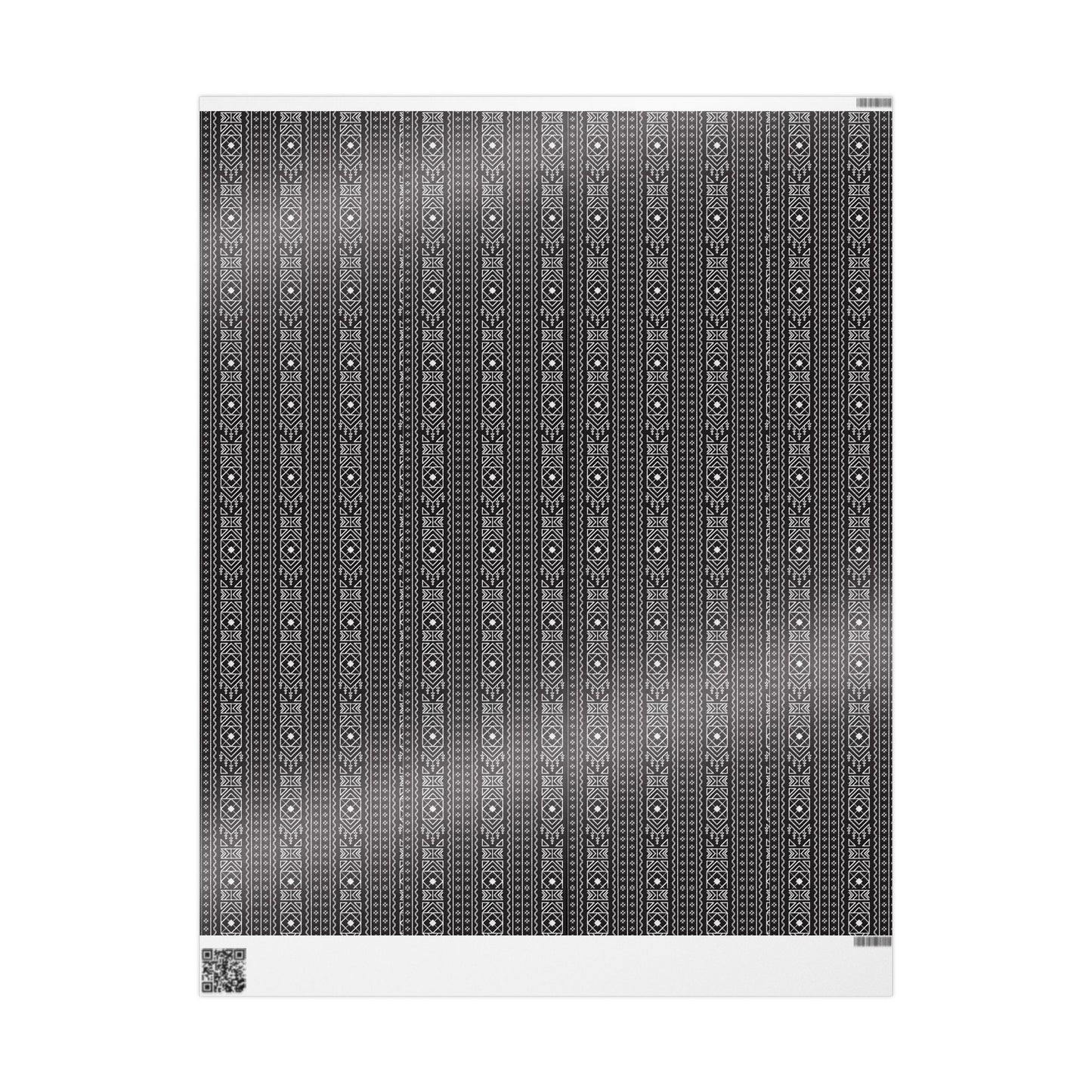 Wrapping Papers - Elegant Black Pattern - Perfect for Gift Giving and Special Occasions_ N6+ Series WPEPG PT2WW001_ Limited Edition by WesternWaves: