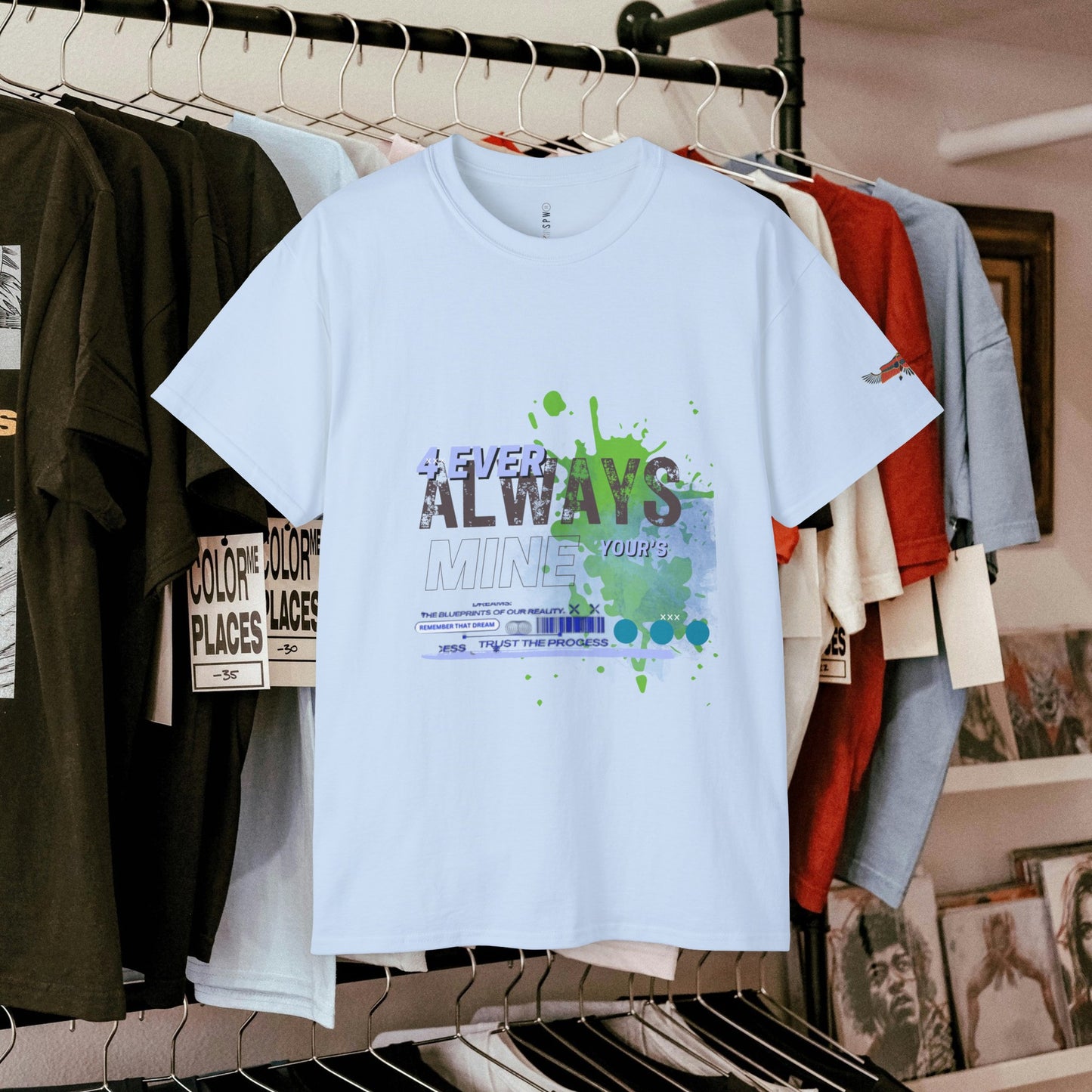 Unisex Ultra Cotton Tee_ Classic Comfort Unleashed_ N+ Series USUCTEE PT2WW001_ WesternWaves Limited Edition: