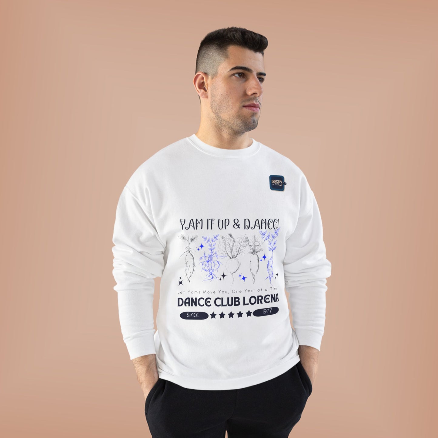 Unisex EcoSmart® Crewneck Sweatshirt_ N3 Series USESCNSS PT2WW001_ Limited Edition Perfect Blend of Comfort, Style, & Sustainability by WesternWaves: