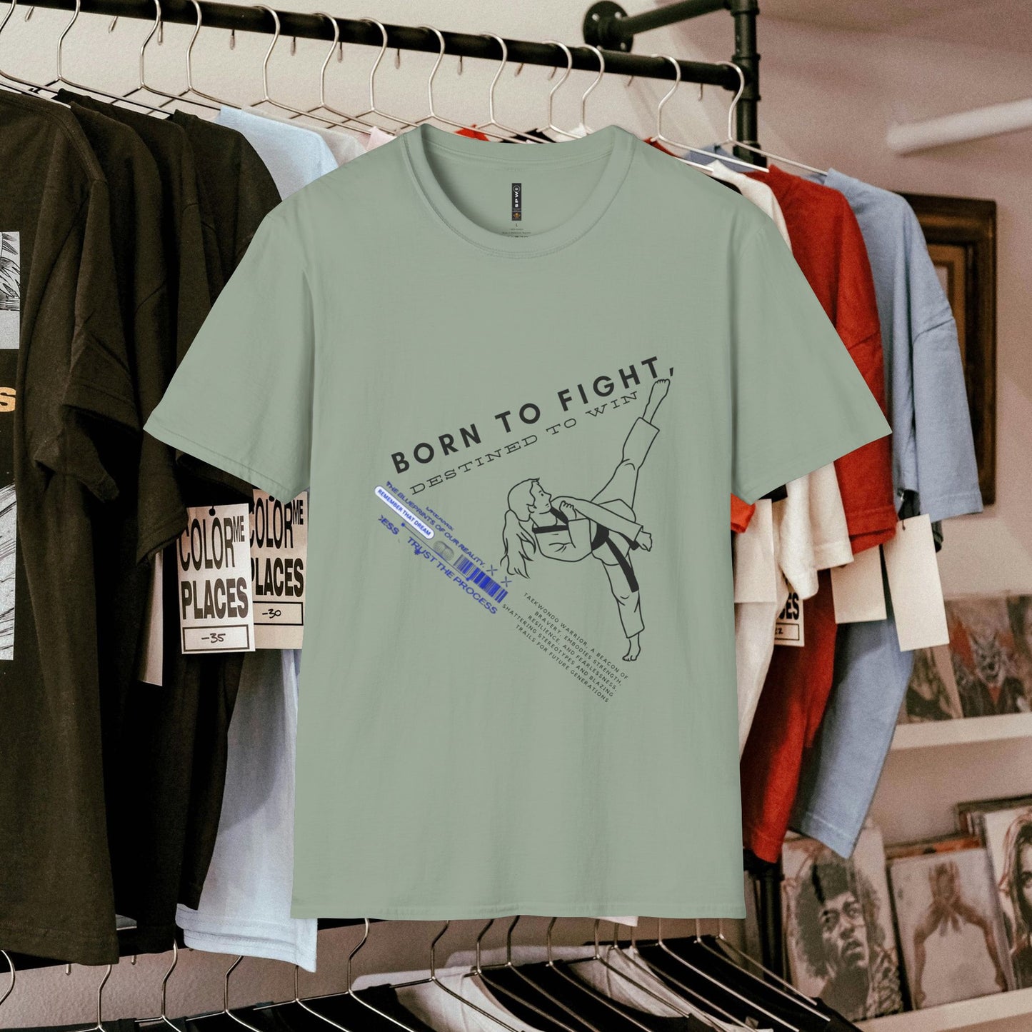 Unisex Softstyle T-Shirt_ N3+ Series USSTS FT2WW004_ Limited Edition by WesternWaves: