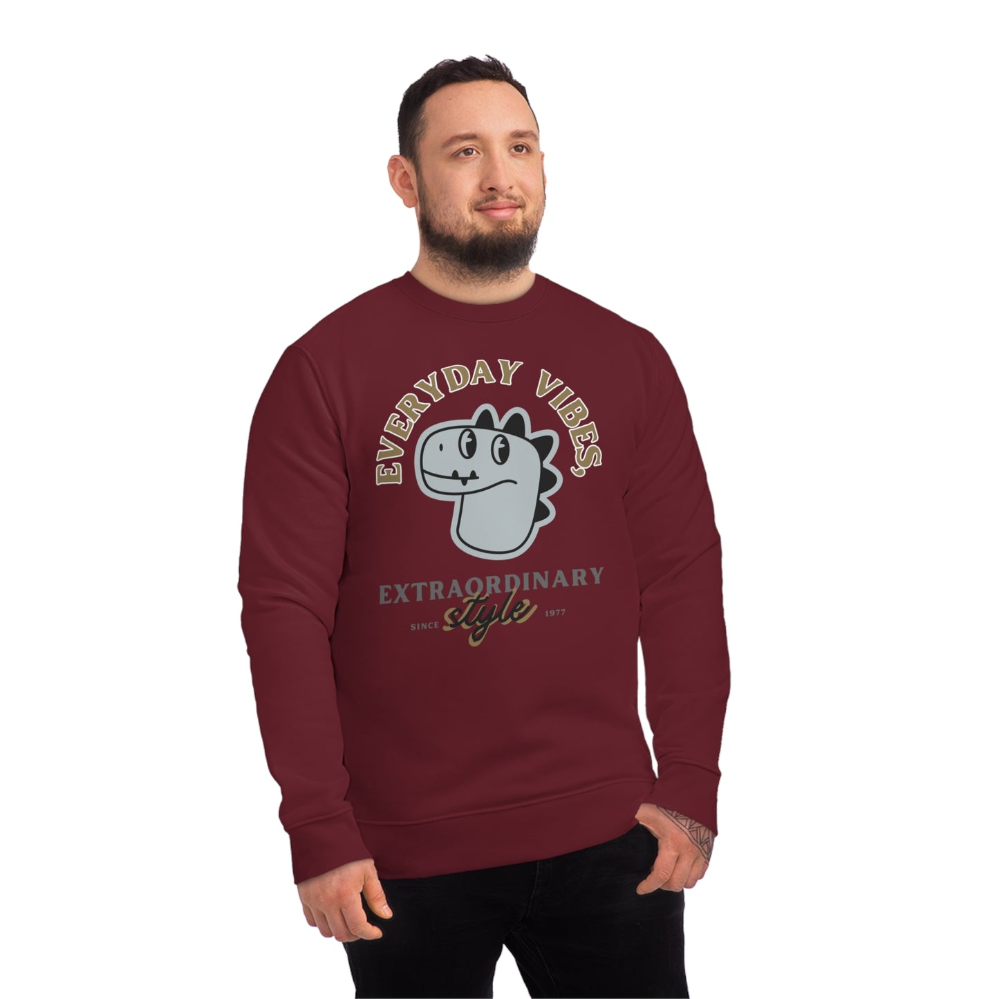 Unisex Changer Sweatshirt_ N+ Series USCSS PT2WW002_ Limited Edition Organic Comfort by WesternWaves: