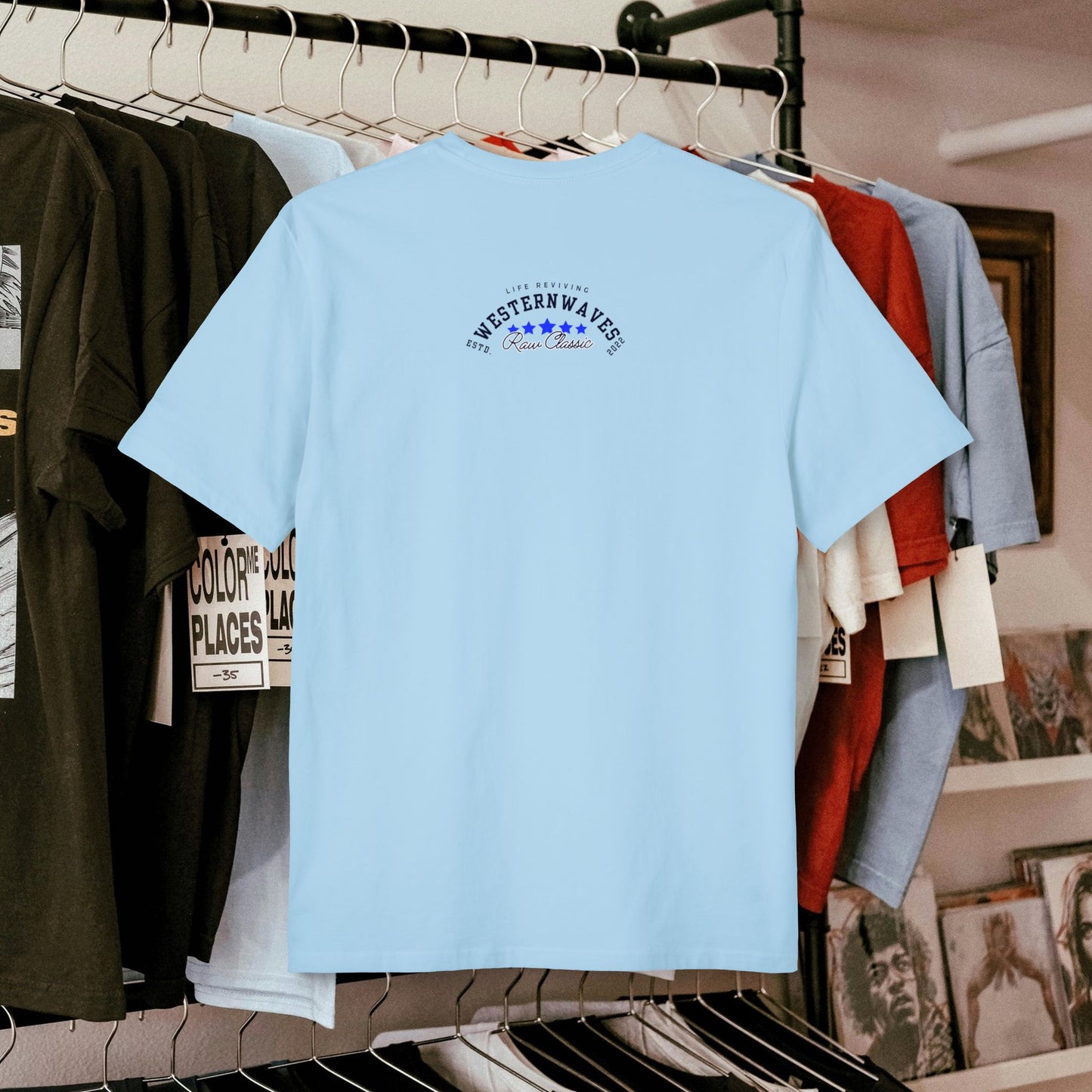 Unisex District® Re-Tee®_ N Series USDRR_ PT2WW001_ Sustainable Style by WesternWaves: