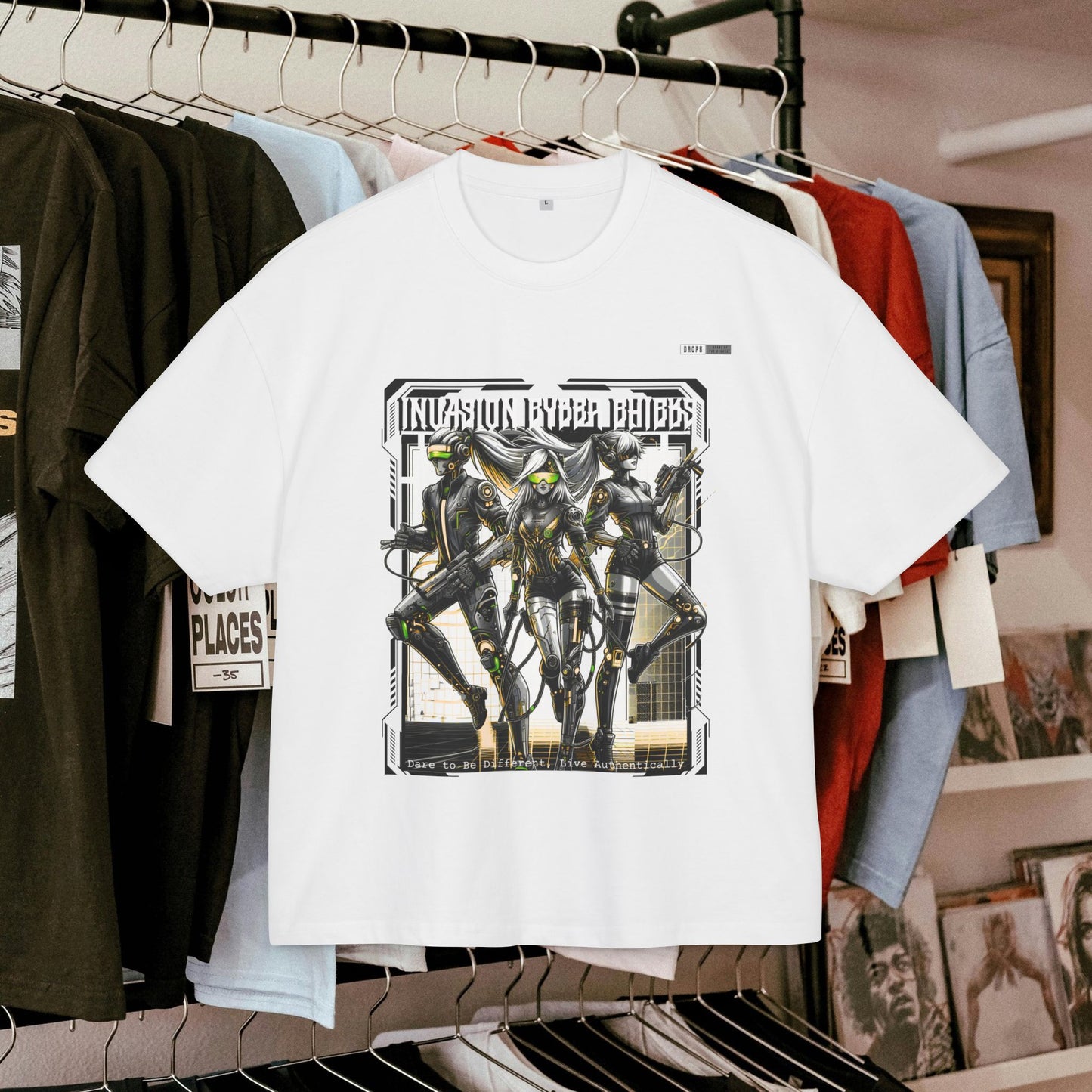 Unisex Ultra Heavy Cotton Box Tee_ Series N8+ USUHCBTEE PT2WW001_ 28 Sep 2025_ Limited Edition Casual Streetwear by WesternWaves: