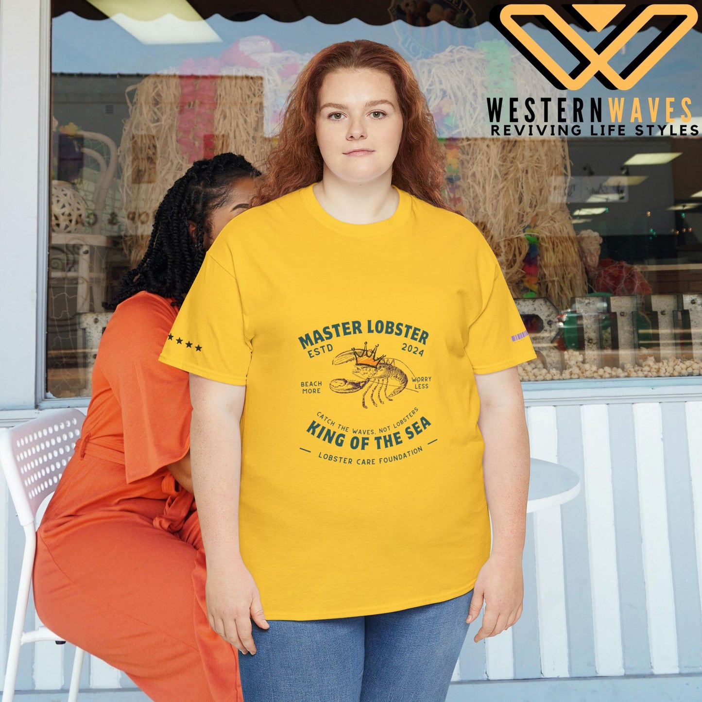 Unisex Heavy Cotton Tee_ Crafted from premium 100% cotton_ N2+ Series UHCT PT2WW007_ Limited Edition Maximum Comfort by WesternWaves:
